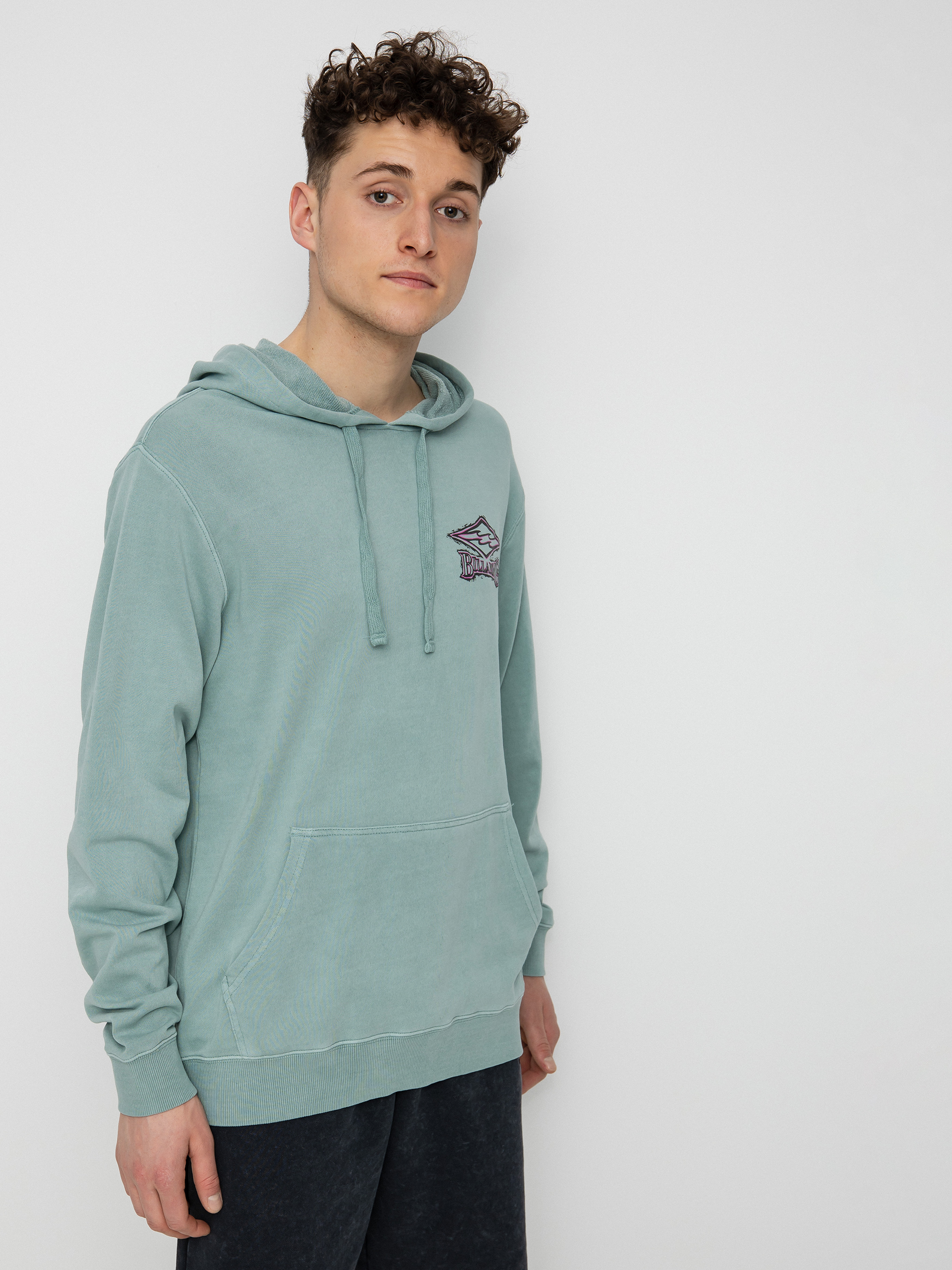 Bluza z kapturem Billabong Born In 73 HD (light marine)