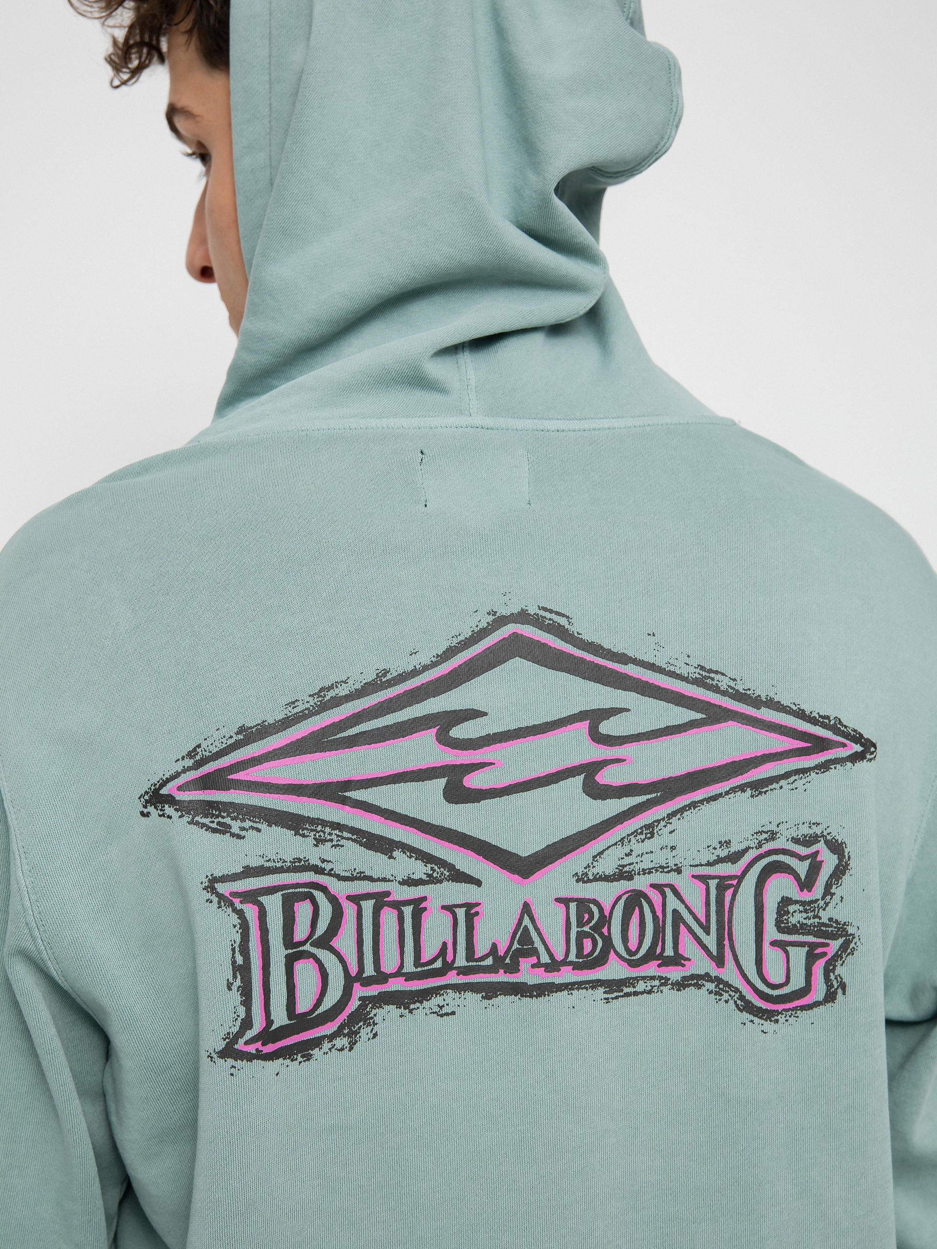 Bluza z kapturem Billabong Born In 73 HD (light marine)