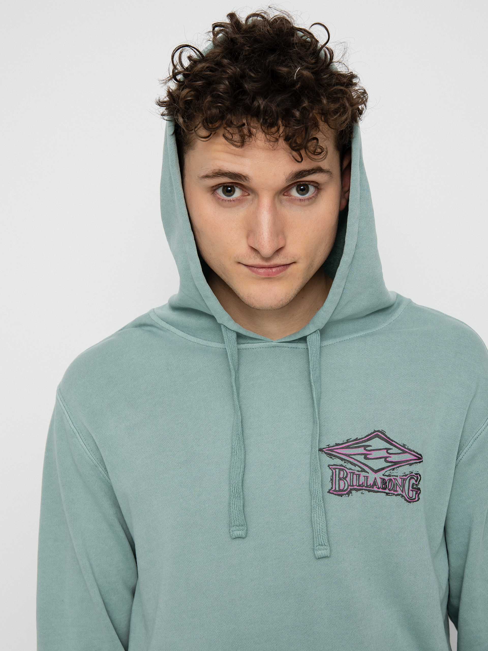 Bluza z kapturem Billabong Born In 73 HD (light marine)