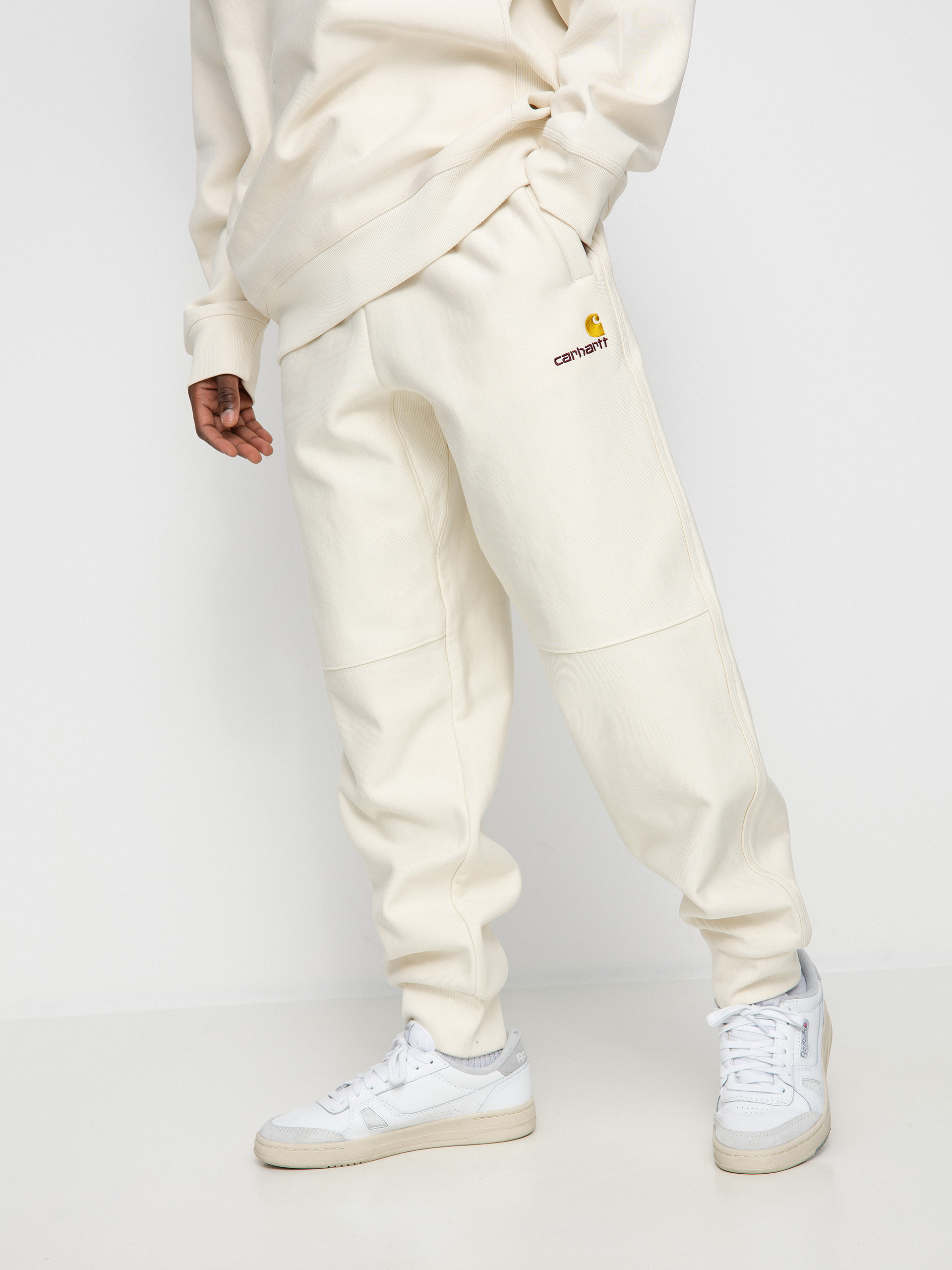 Spodnie Carhartt WIP American Script Jogging (natural)