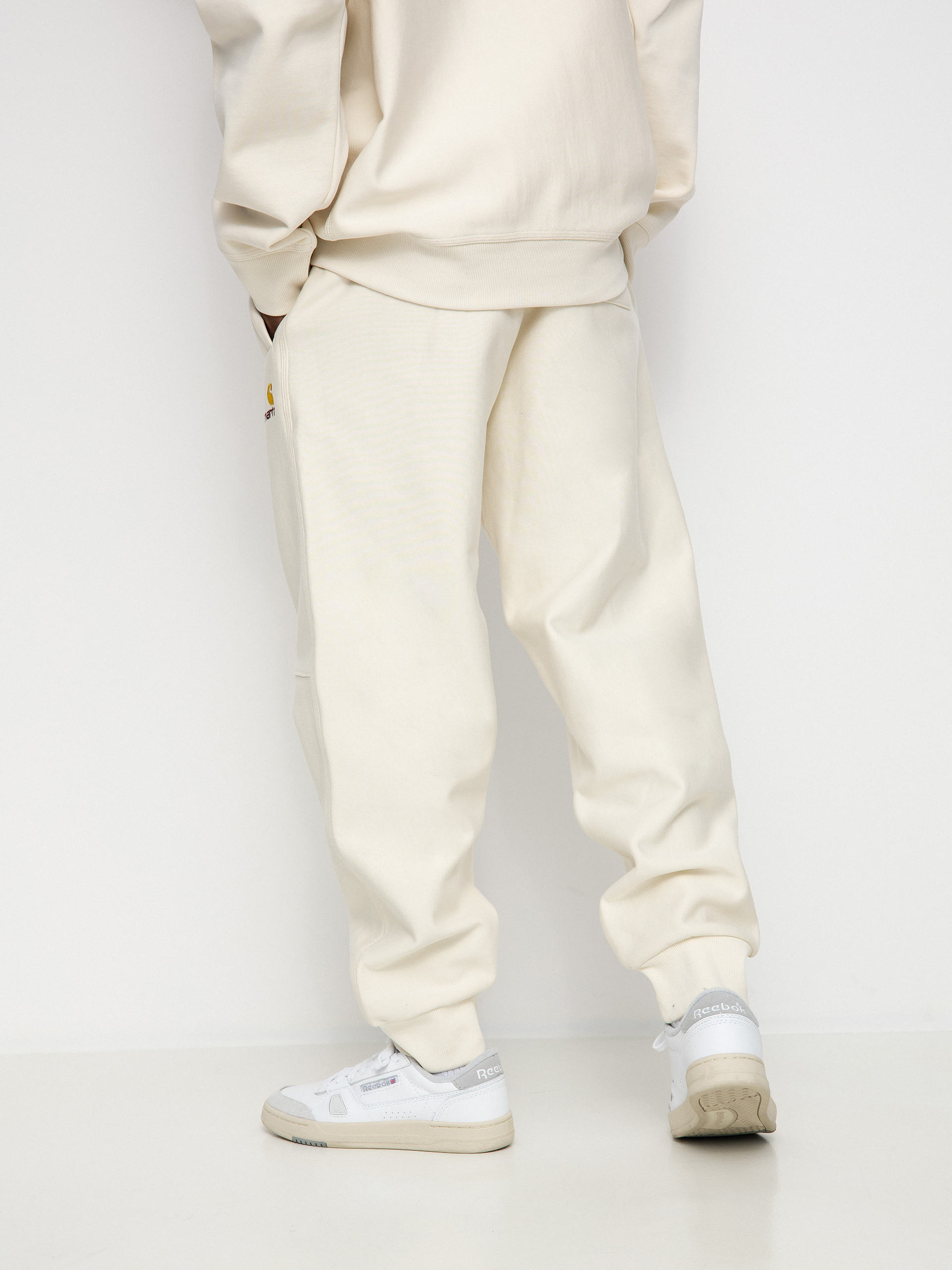 Spodnie Carhartt WIP American Script Jogging (natural)