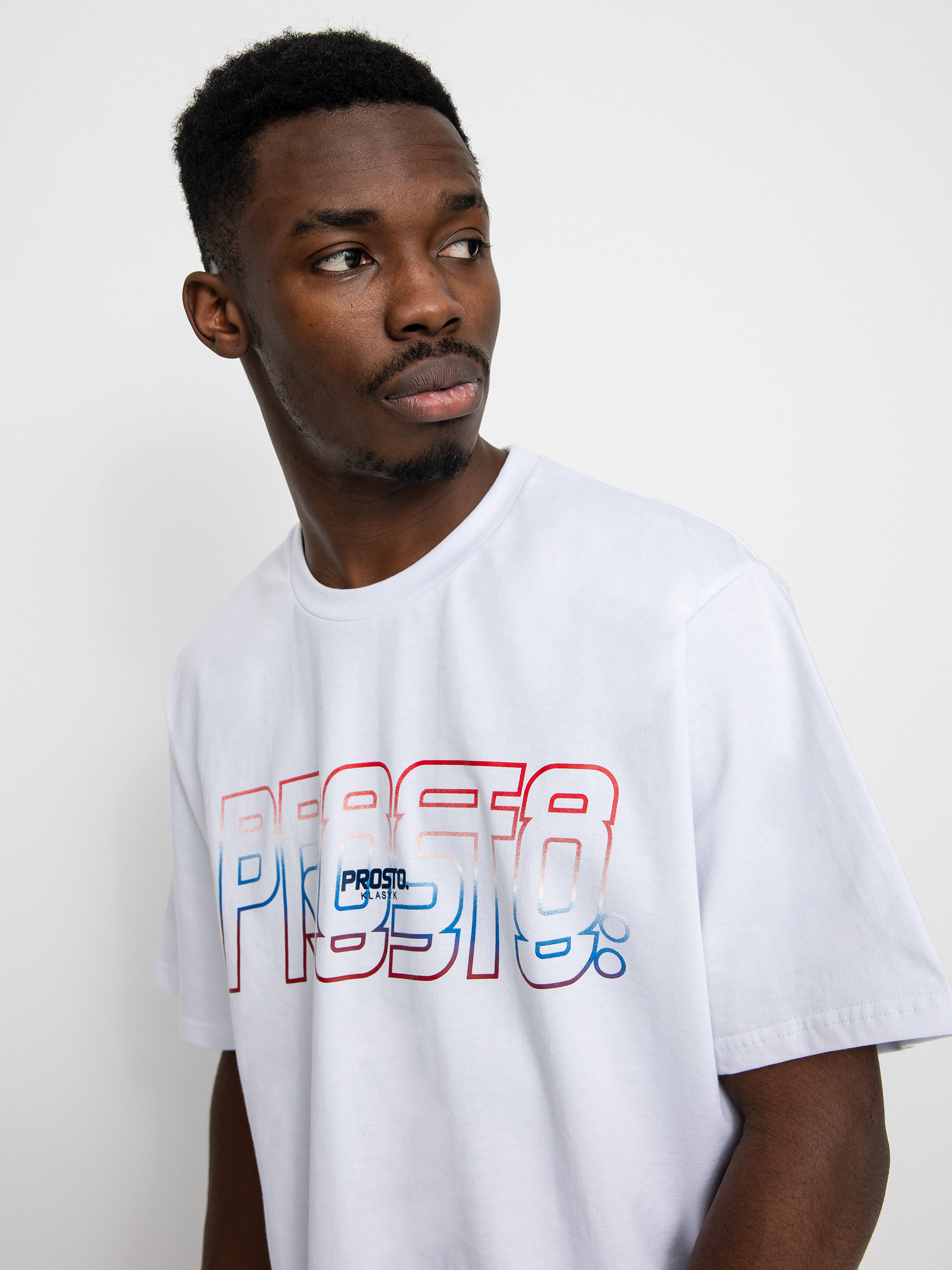 T-shirt Prosto Glance (white)