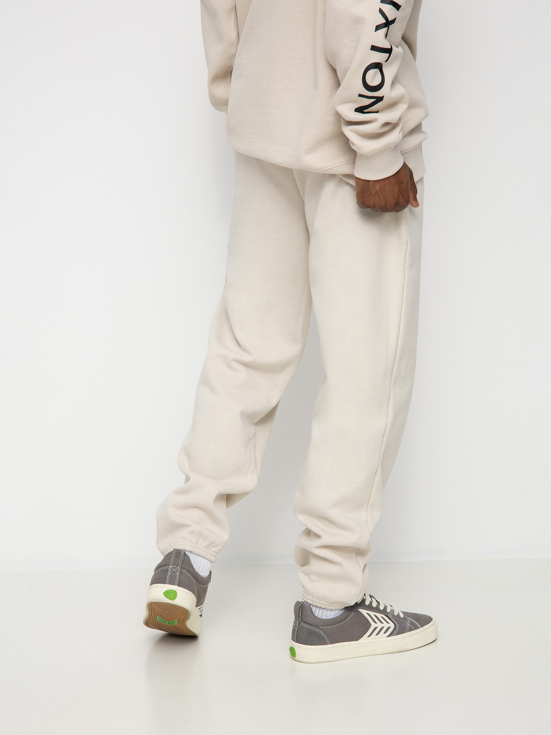 Spodnie Brixton Alton II Fleece Jogger (beige)
