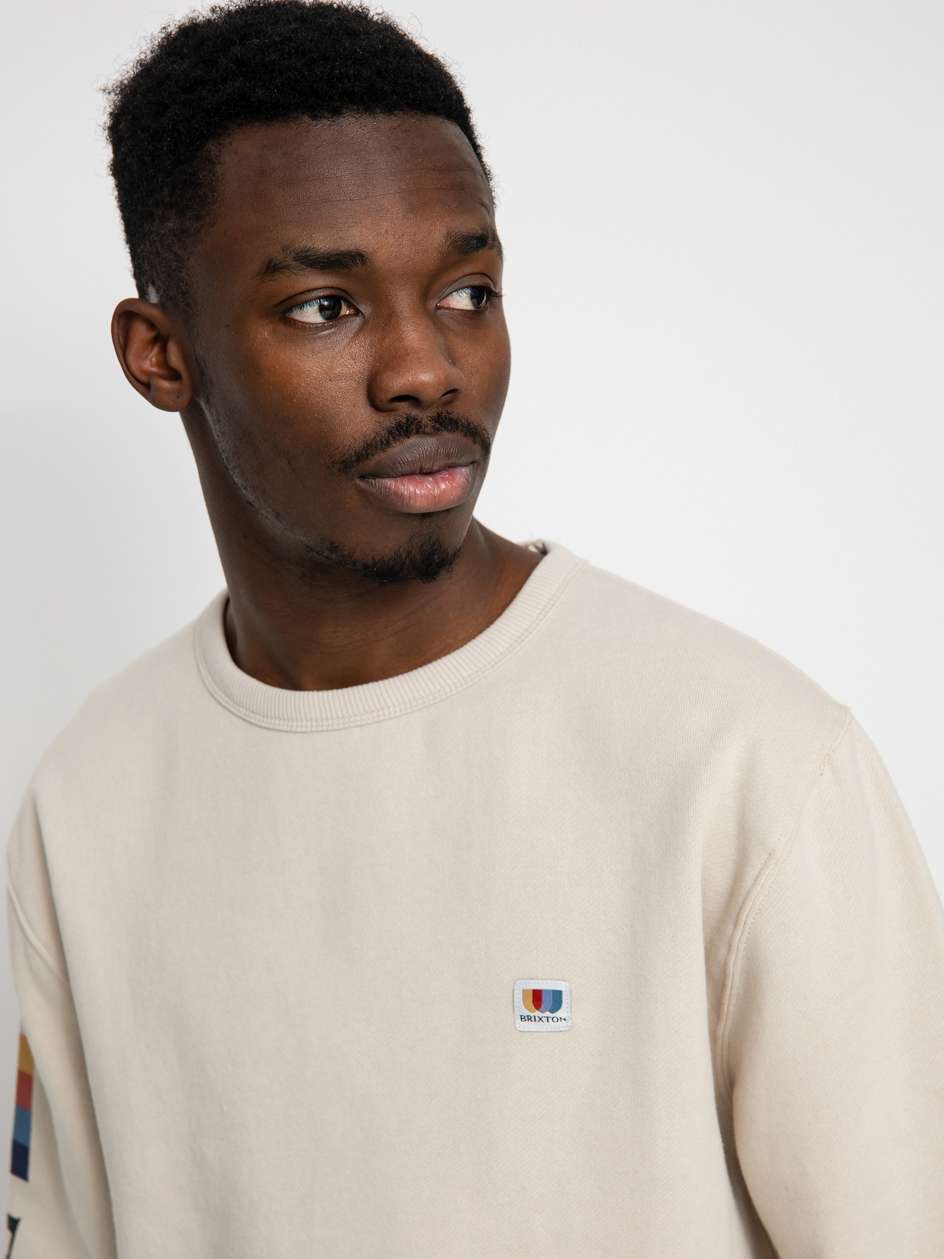 Bluza Brixton Alton Crew (beige)