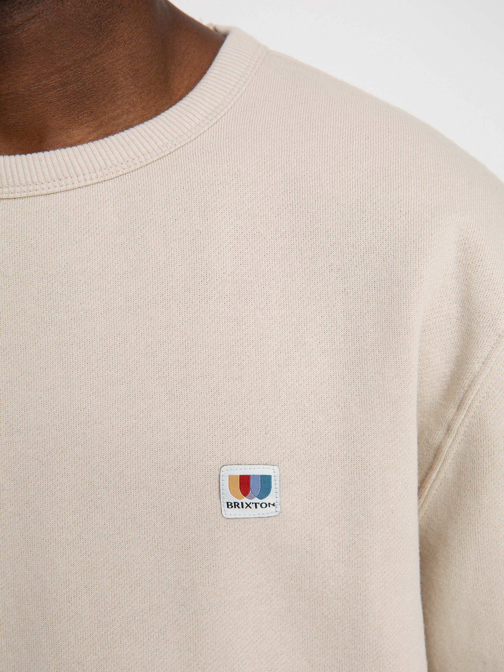 Bluza Brixton Alton Crew (beige)