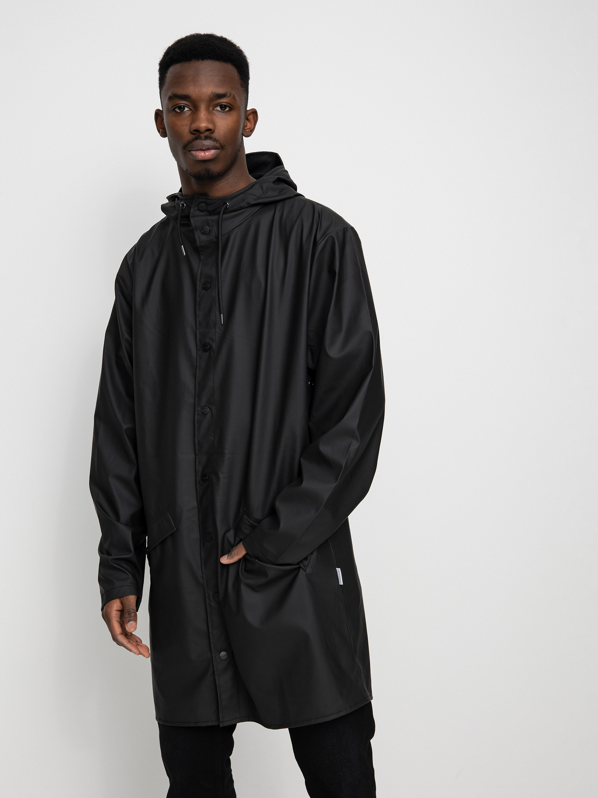 Kurtka Rains Long Jacket (black)