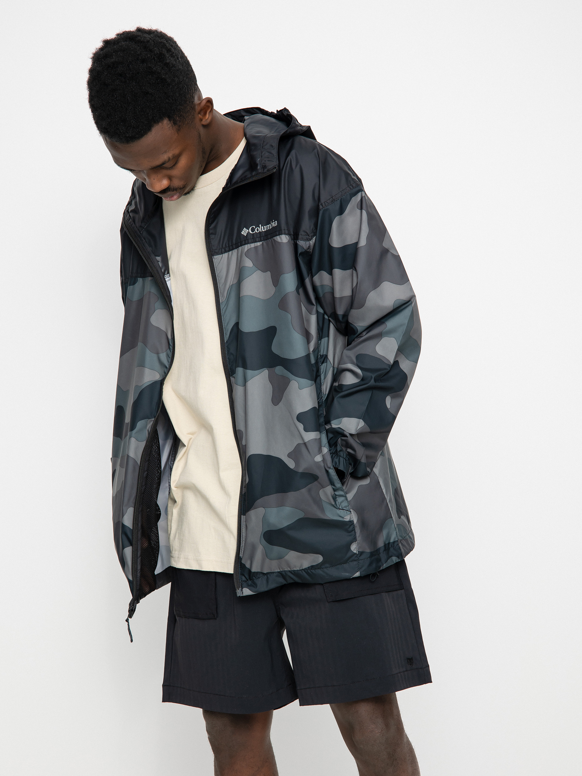 Kurtka Columbia Flash Challenger (black mod camo)