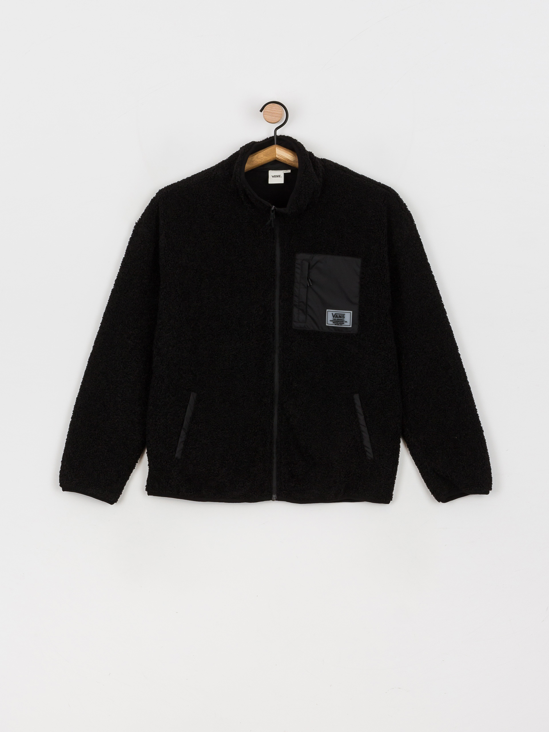 Kurtka Vans Midland Zip Sherpa Wmn (black)