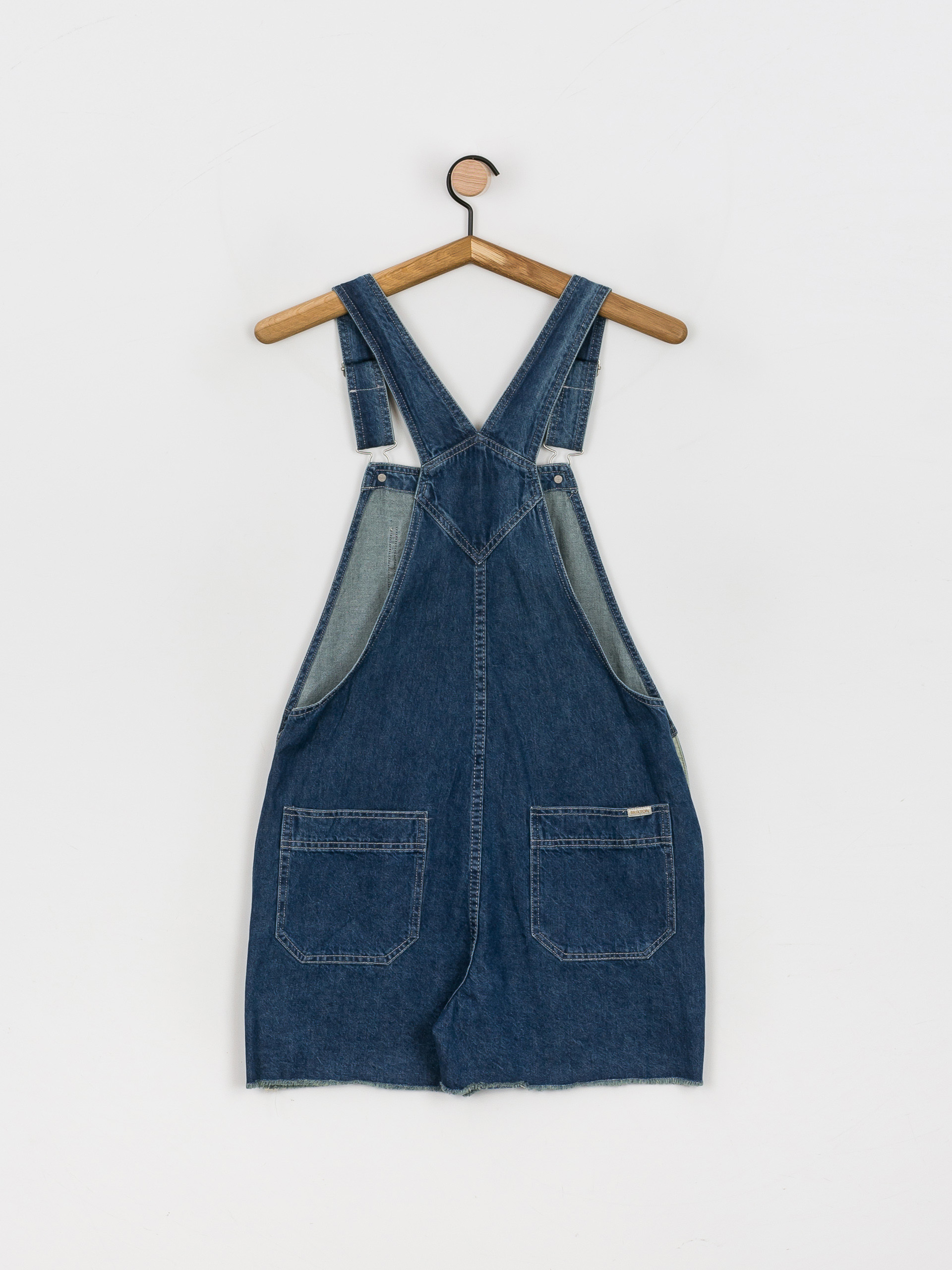 Szorty Brixton Christina Short Overall Wmn (indigo rinse)