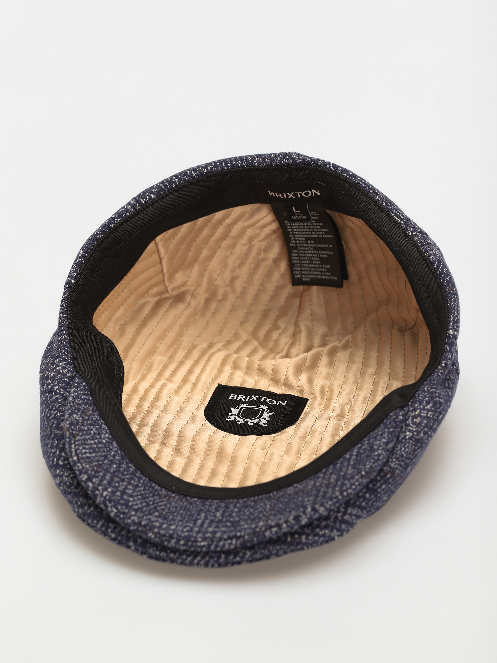 Kaszkiet Brixton Hooligan Snap Cap (navy/off white)