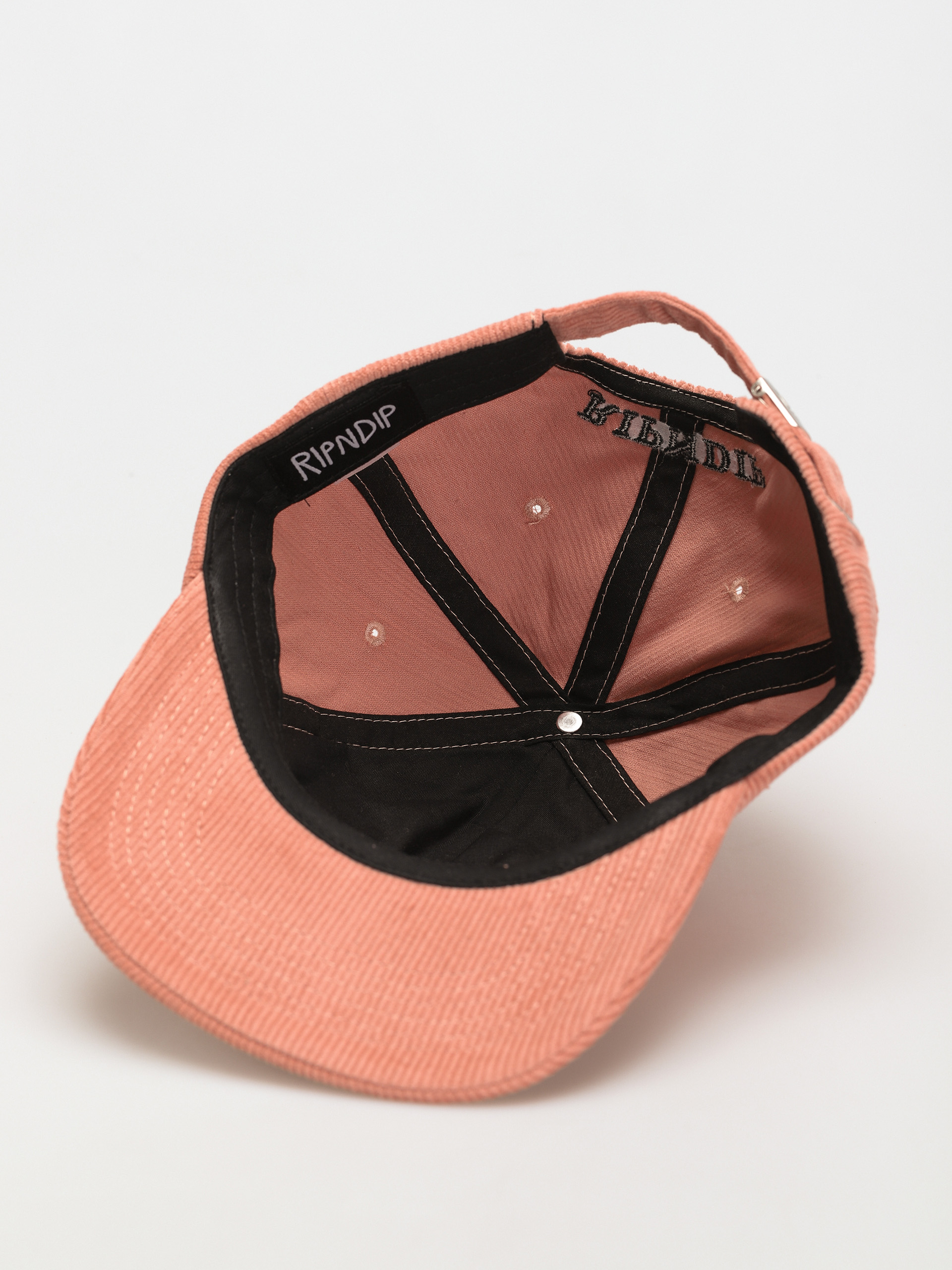 Czapka z daszkiem RipNDip I <3 U Corduroy (terracotta)