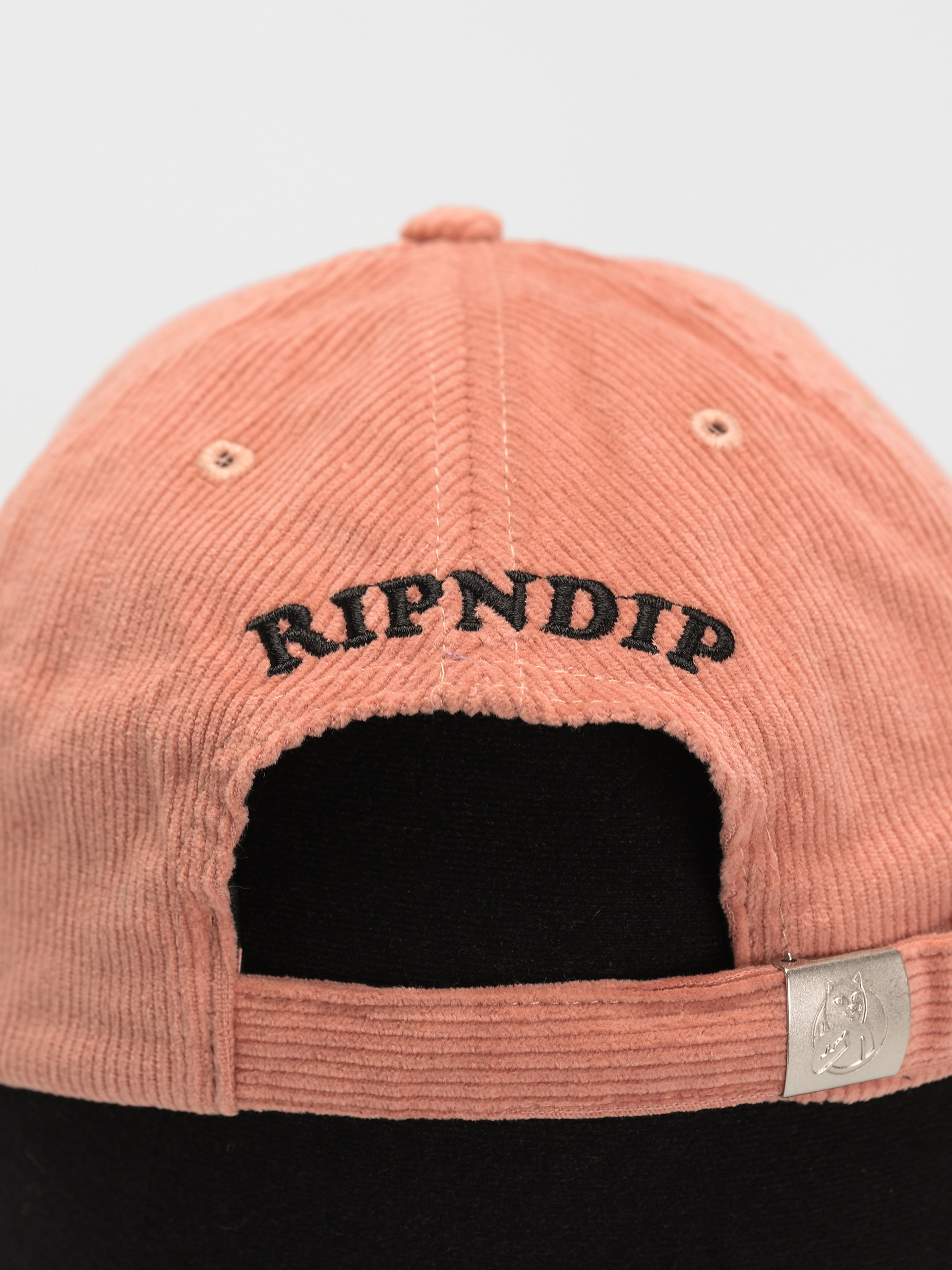 Czapka z daszkiem RipNDip I <3 U Corduroy (terracotta)