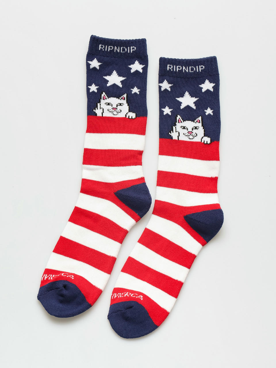 Skarpetki RipNDip Fuck Ya Merca (red / white / blue)