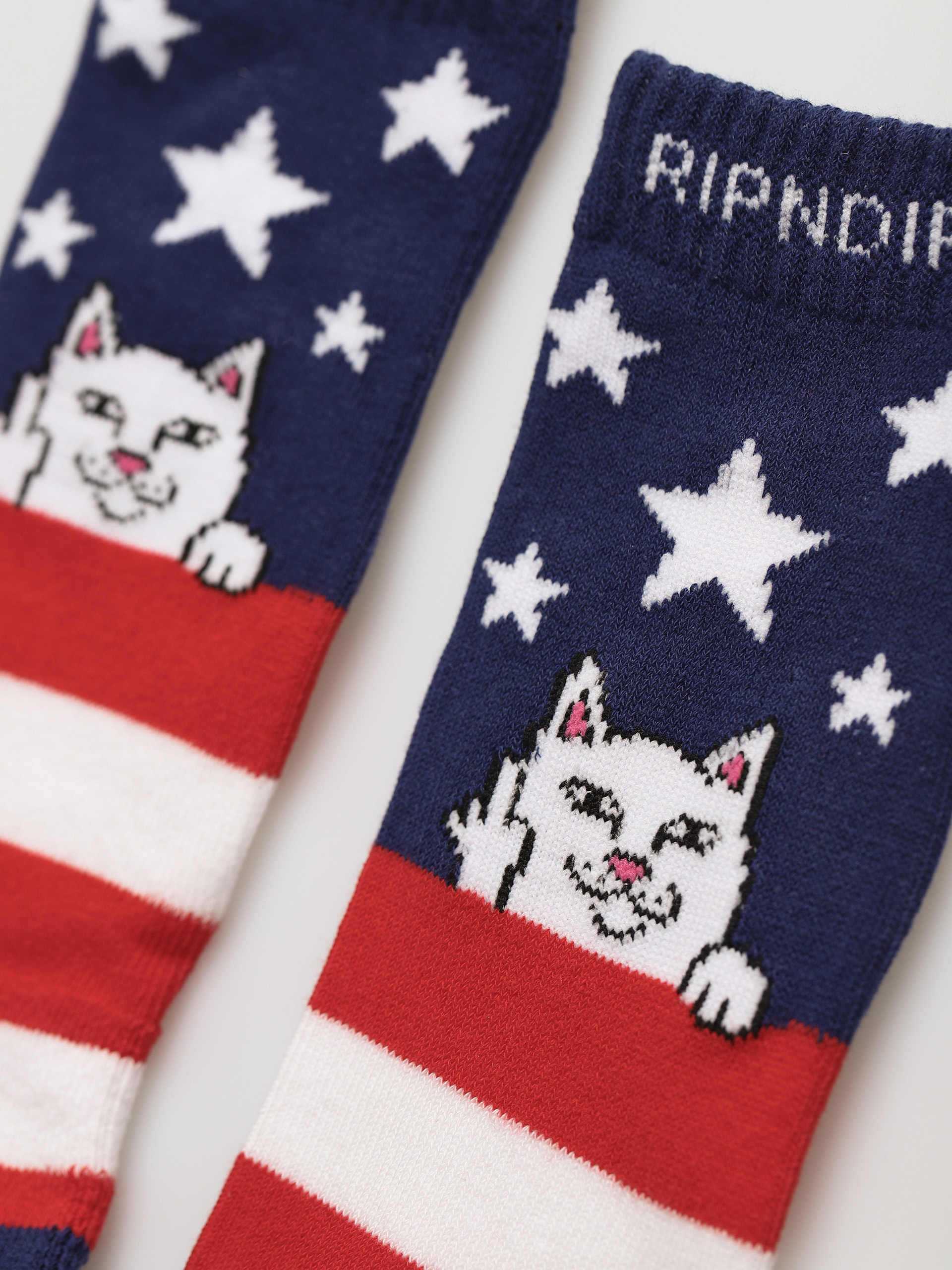 Skarpetki RipNDip Fuck Ya Merca (red / white / blue)