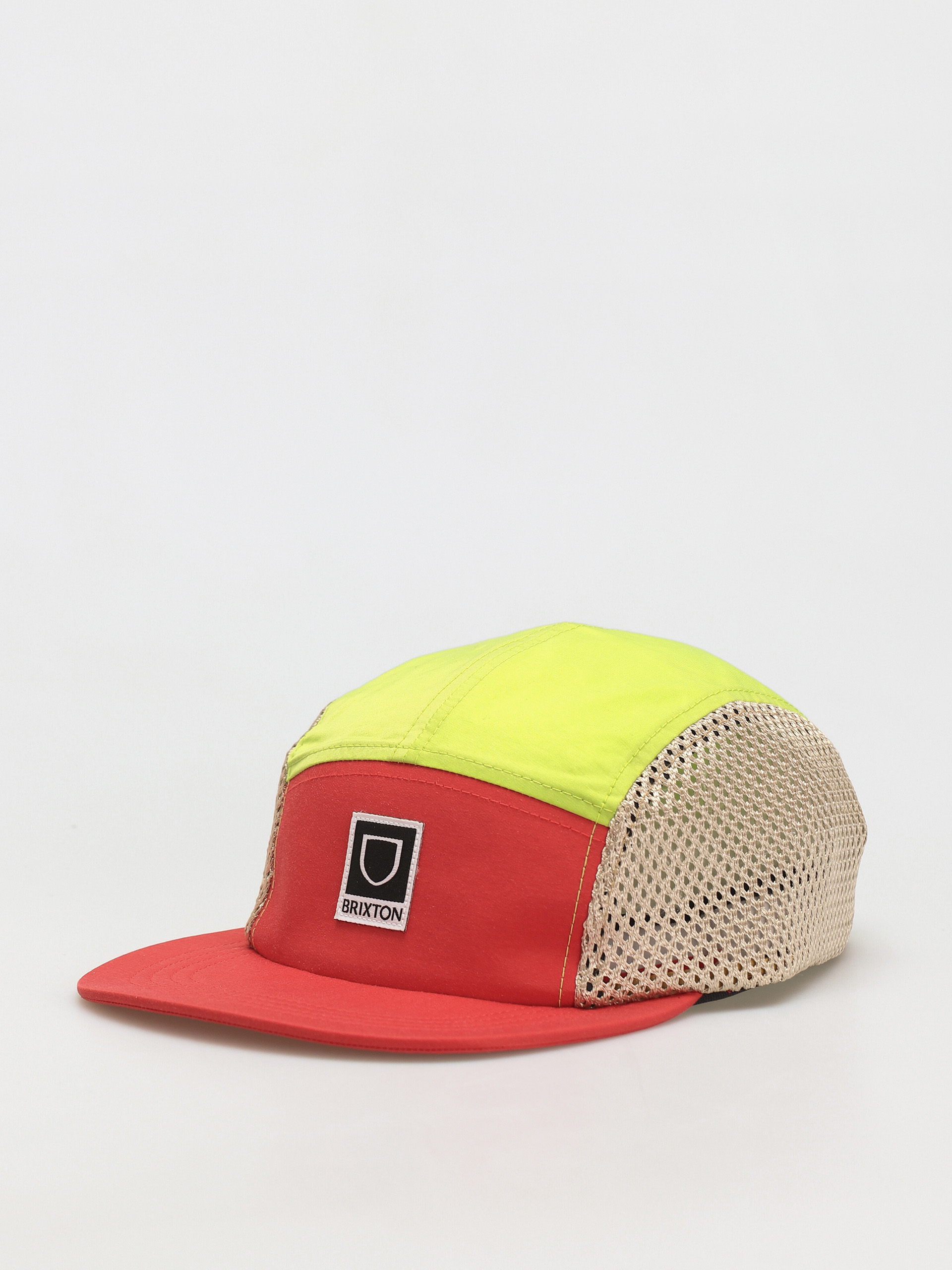 Czapka z daszkiem Brixton Beta X Lp Mesh Camper Cap (phoenix orange/limelight/mojav)