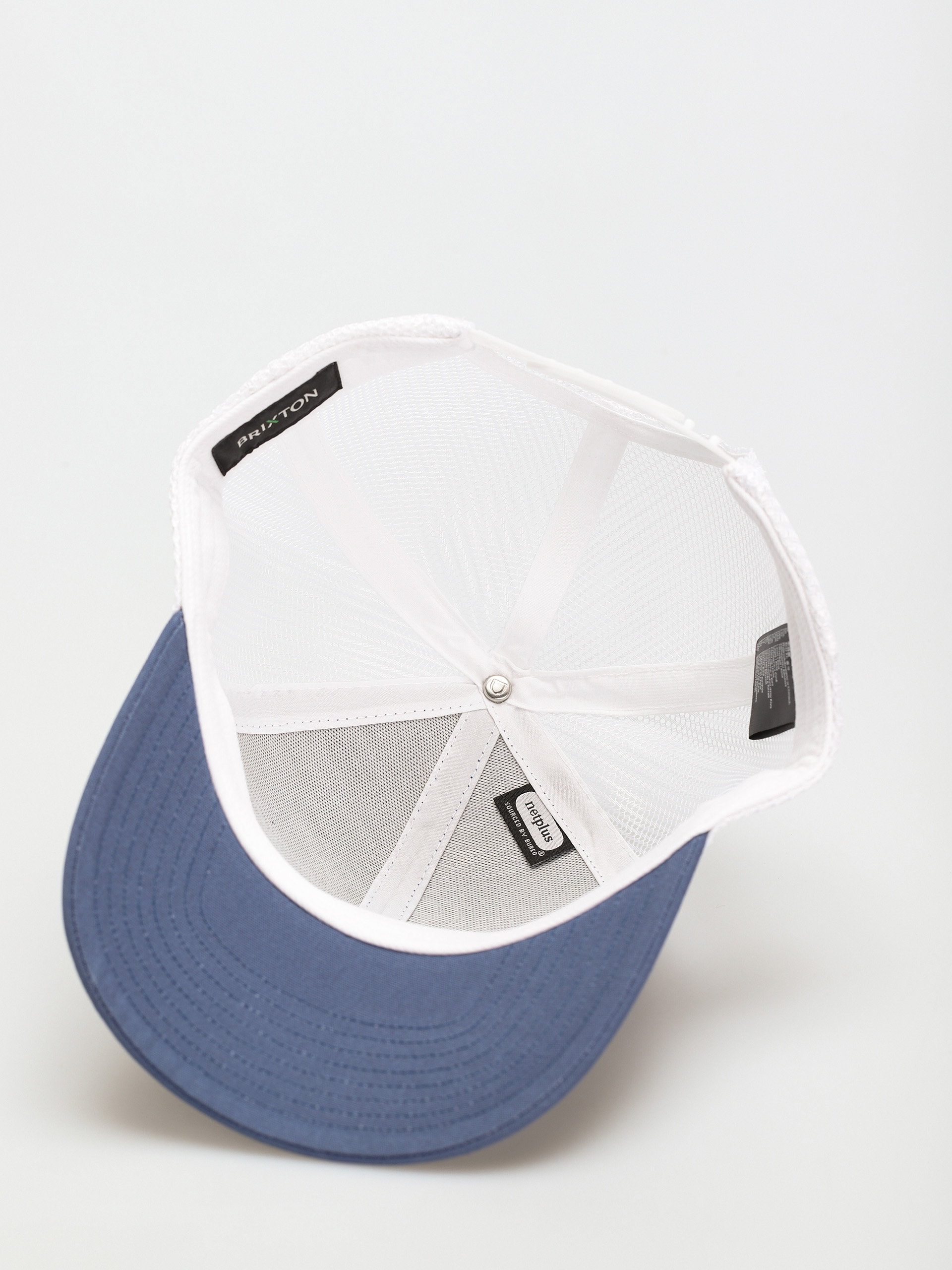 Czapka z daszkiem Brixton Crest X Mp Mesh Cap (washed navy/joe bue/white)
