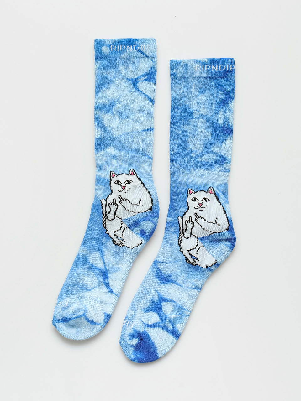 Skarpetki RipNDip Lord Nermal (blue cloud wash)