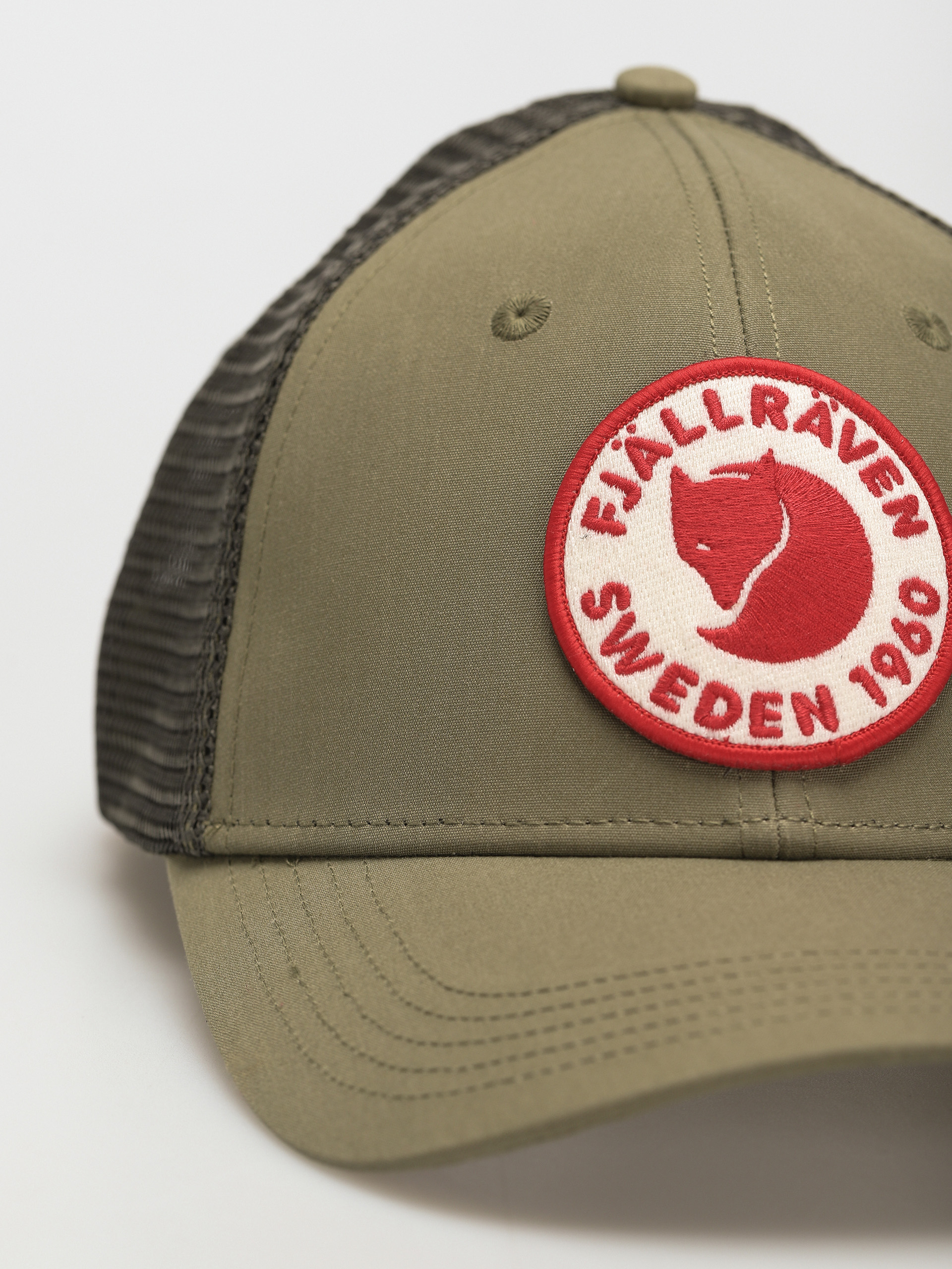 Czapka z daszkiem Fjallraven 1960 Logo Langtradarkeps (green)