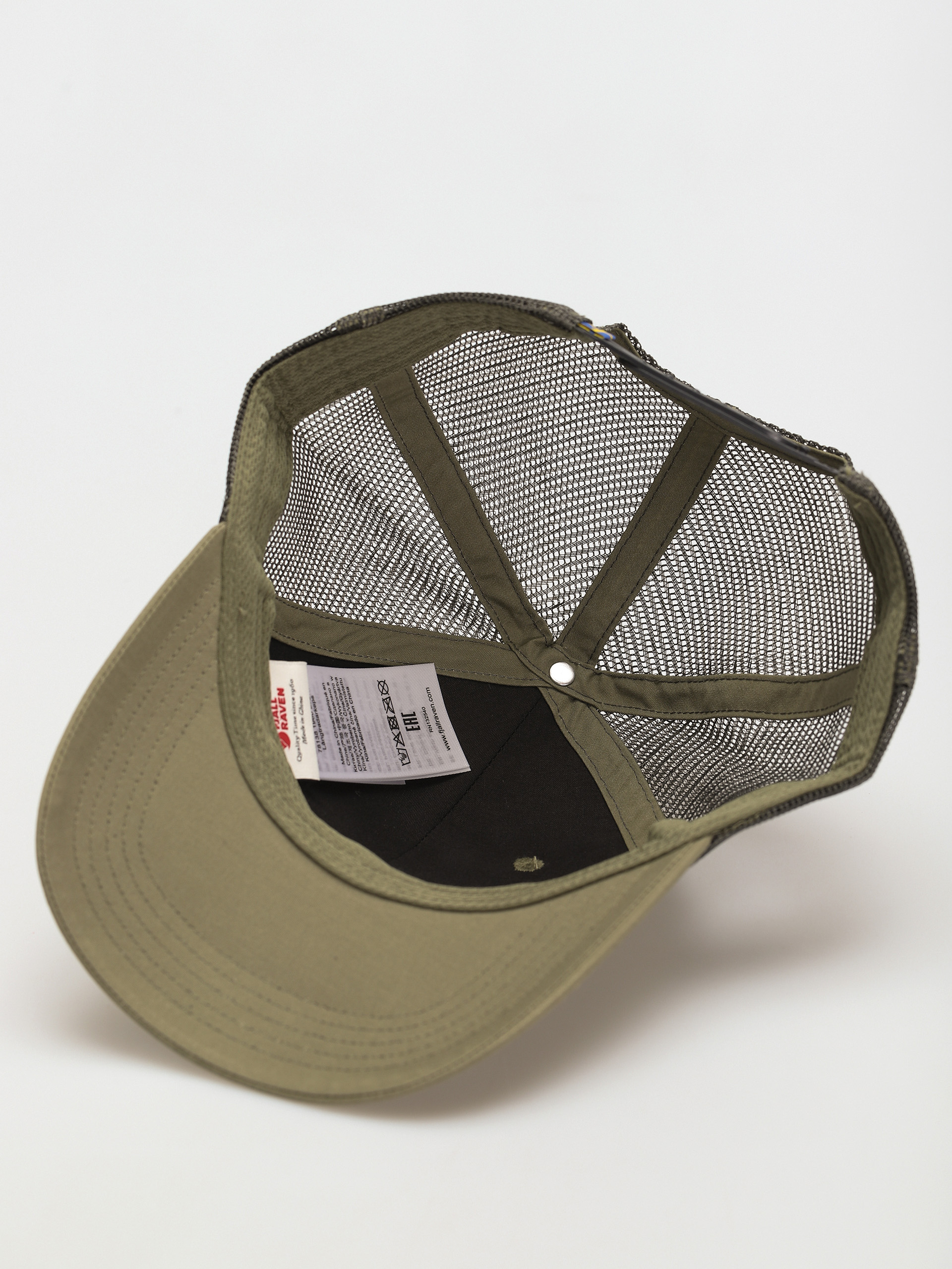 Czapka z daszkiem Fjallraven 1960 Logo Langtradarkeps (green)