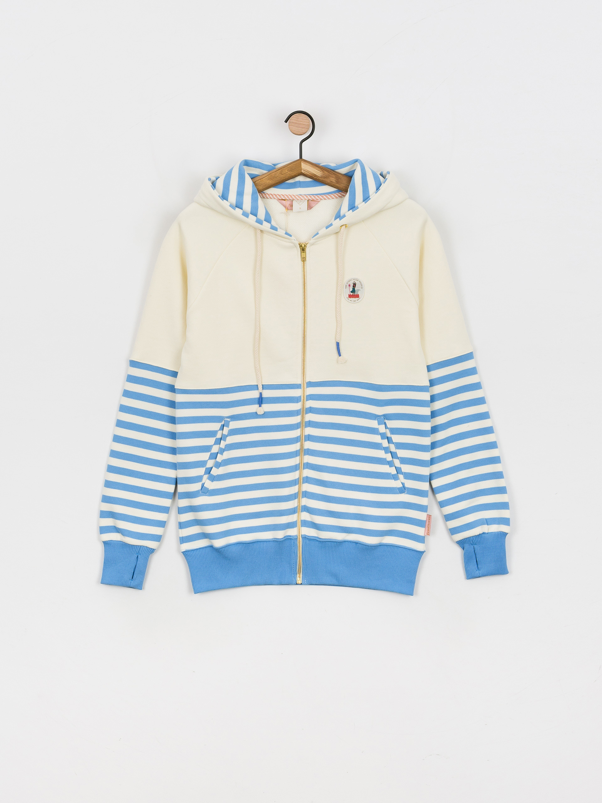 Bluza z kapturem Femi Stories Tito ZHD Wmn (bes)