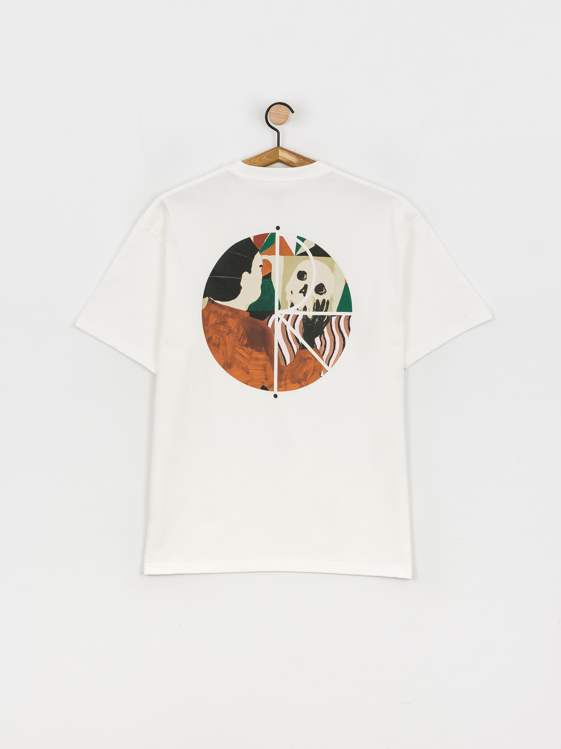 T-shirt Polar Skate It Will Pass Fill Logo (white)