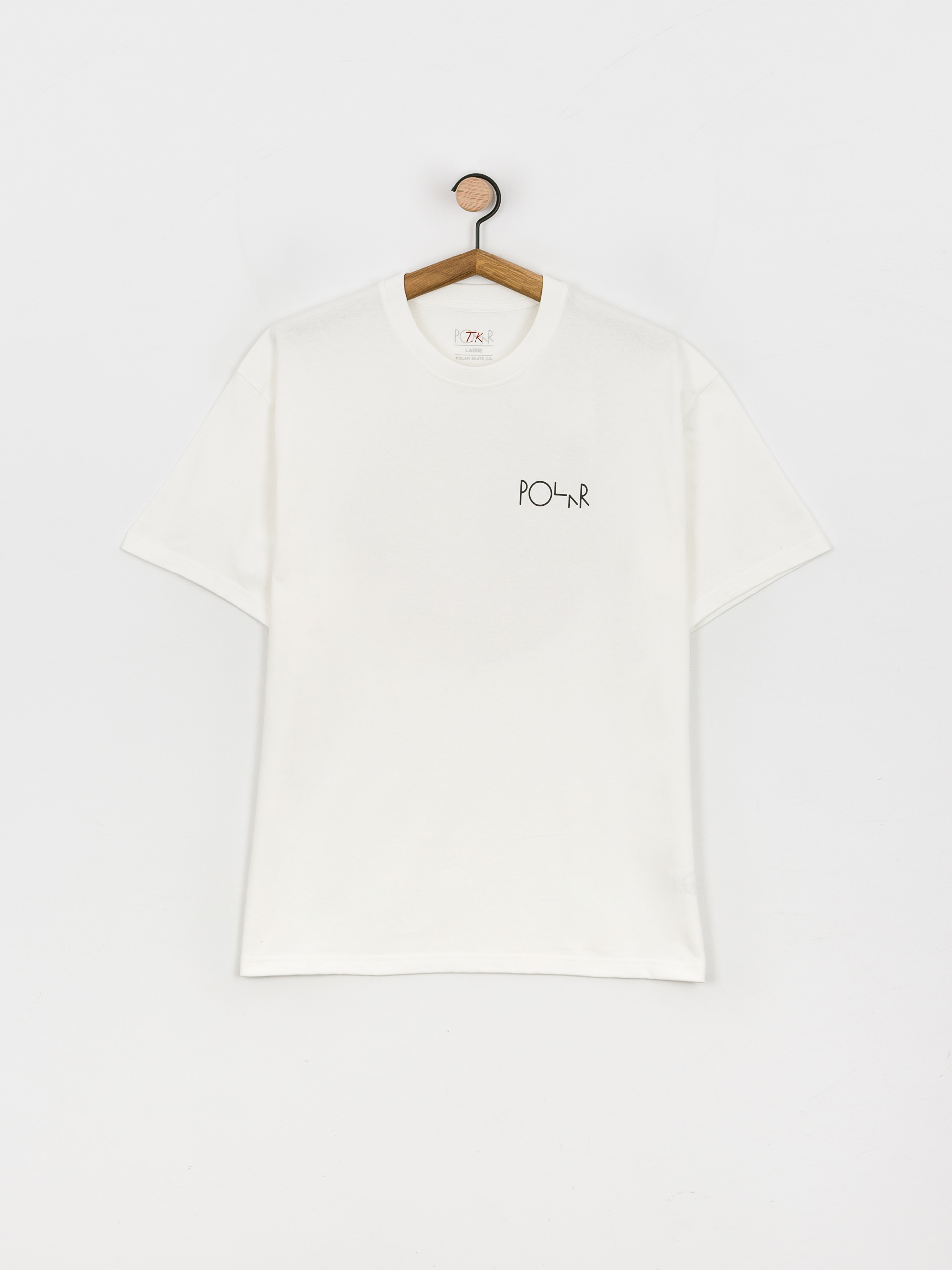 T-shirt Polar Skate It Will Pass Fill Logo (white)