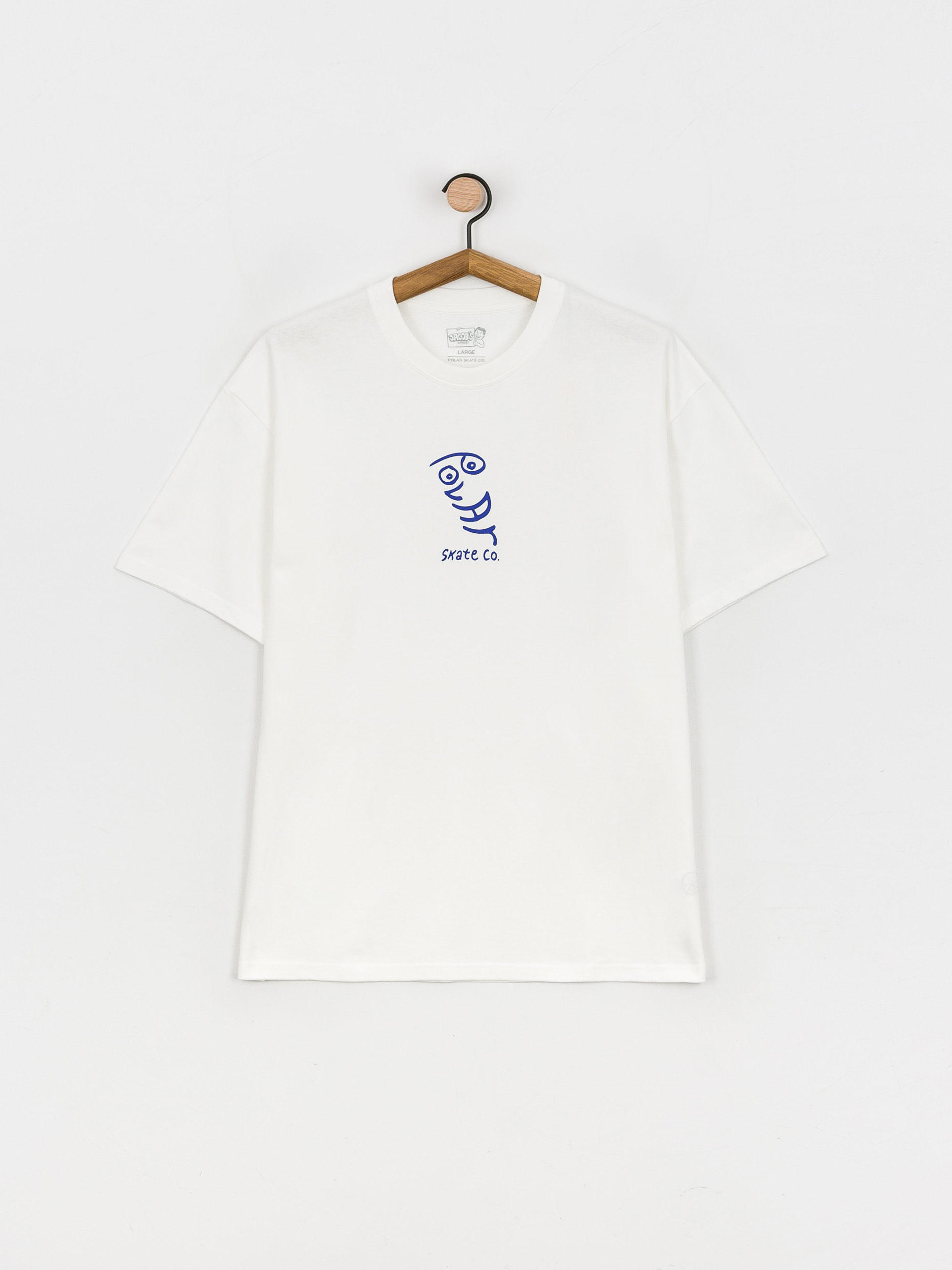 T-shirt Polar Skate Polar Face (white)