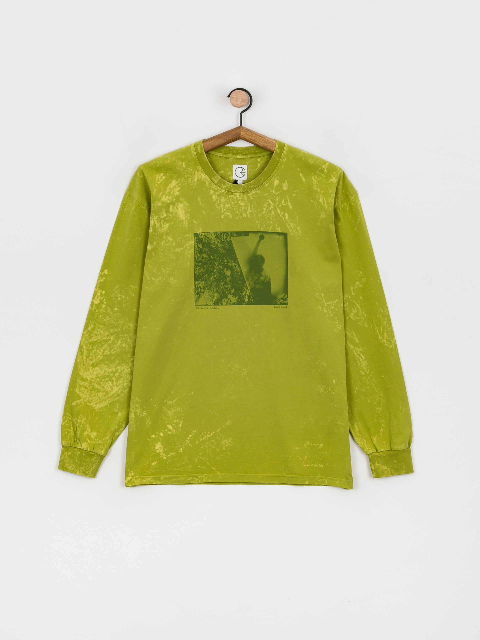 Longsleeve Polar Skate Leaves And Window (pea green)