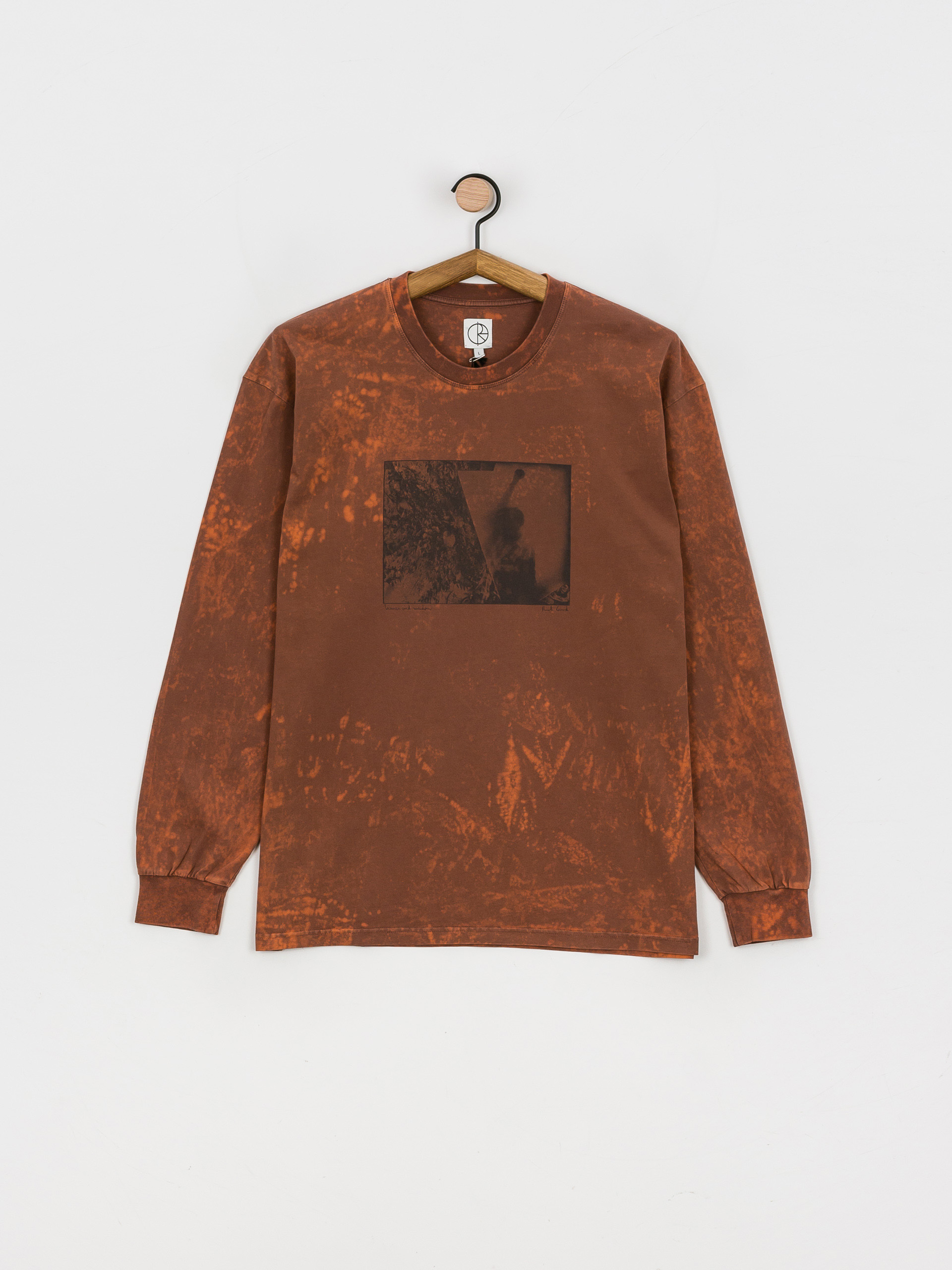Longsleeve Polar Skate Leaves And Window (rust)