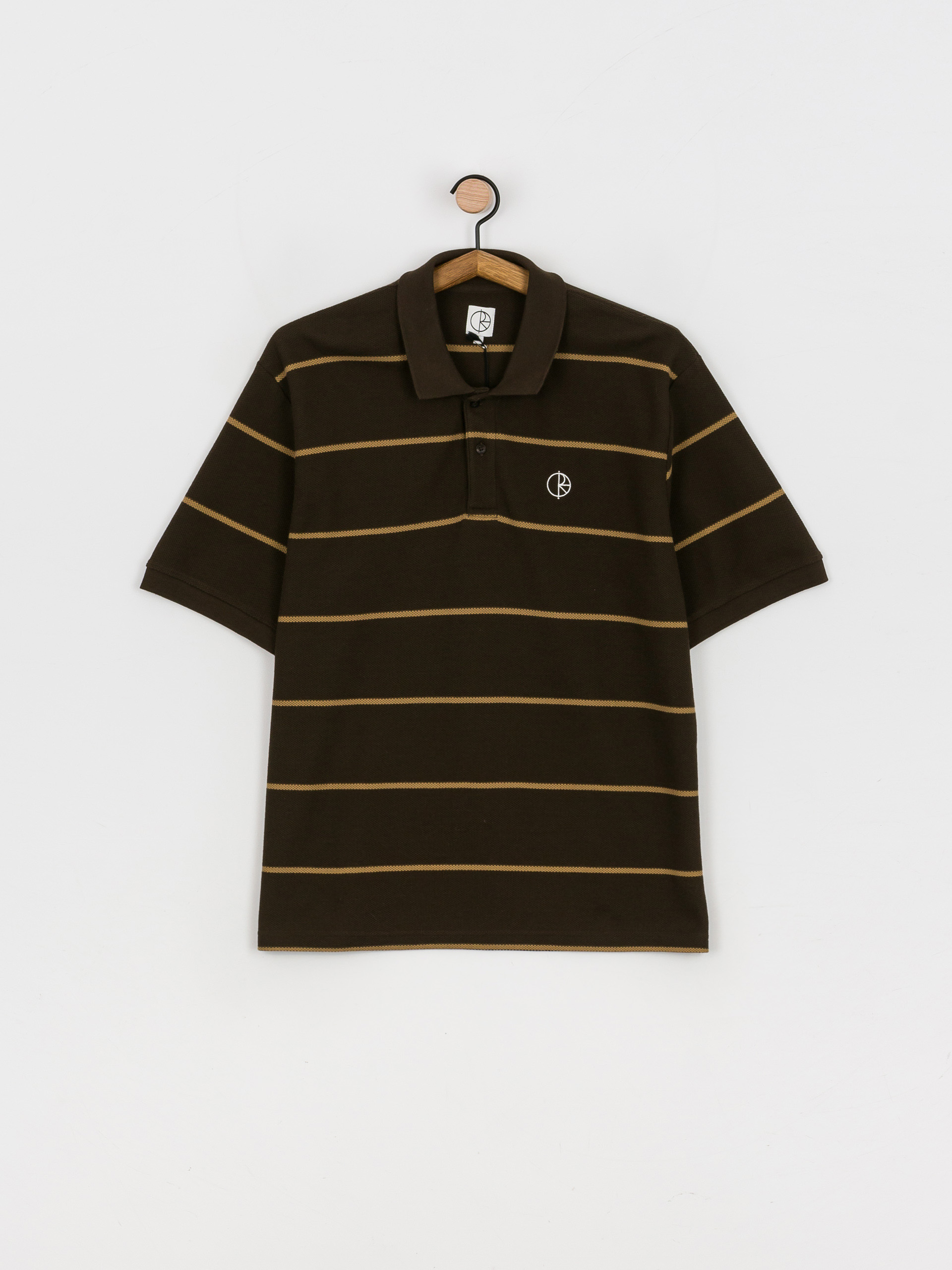 Polo Polar Skate Stripe (brown)