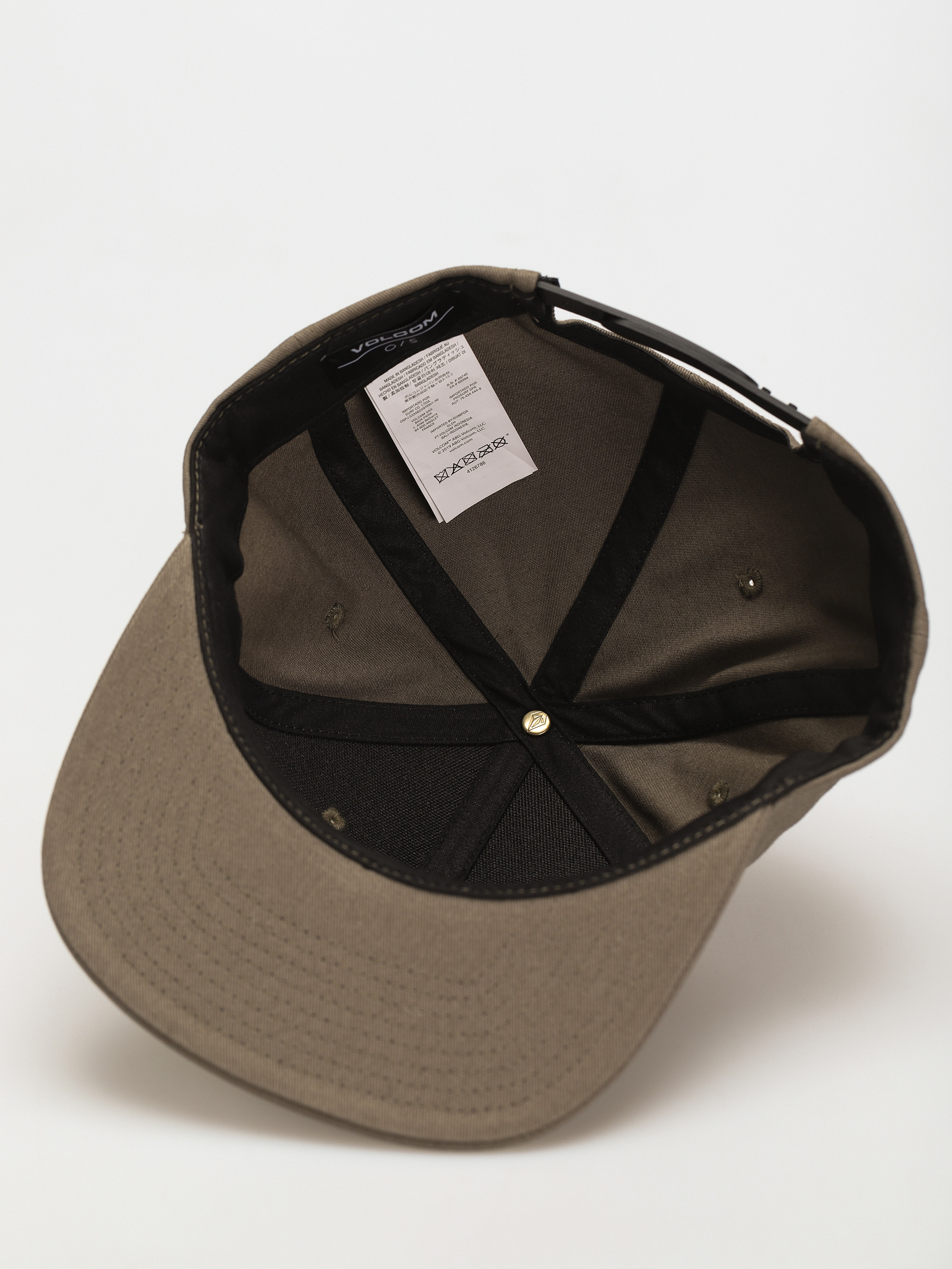 Czapka z daszkiem Volcom Quarter Twill (tarmac brown)