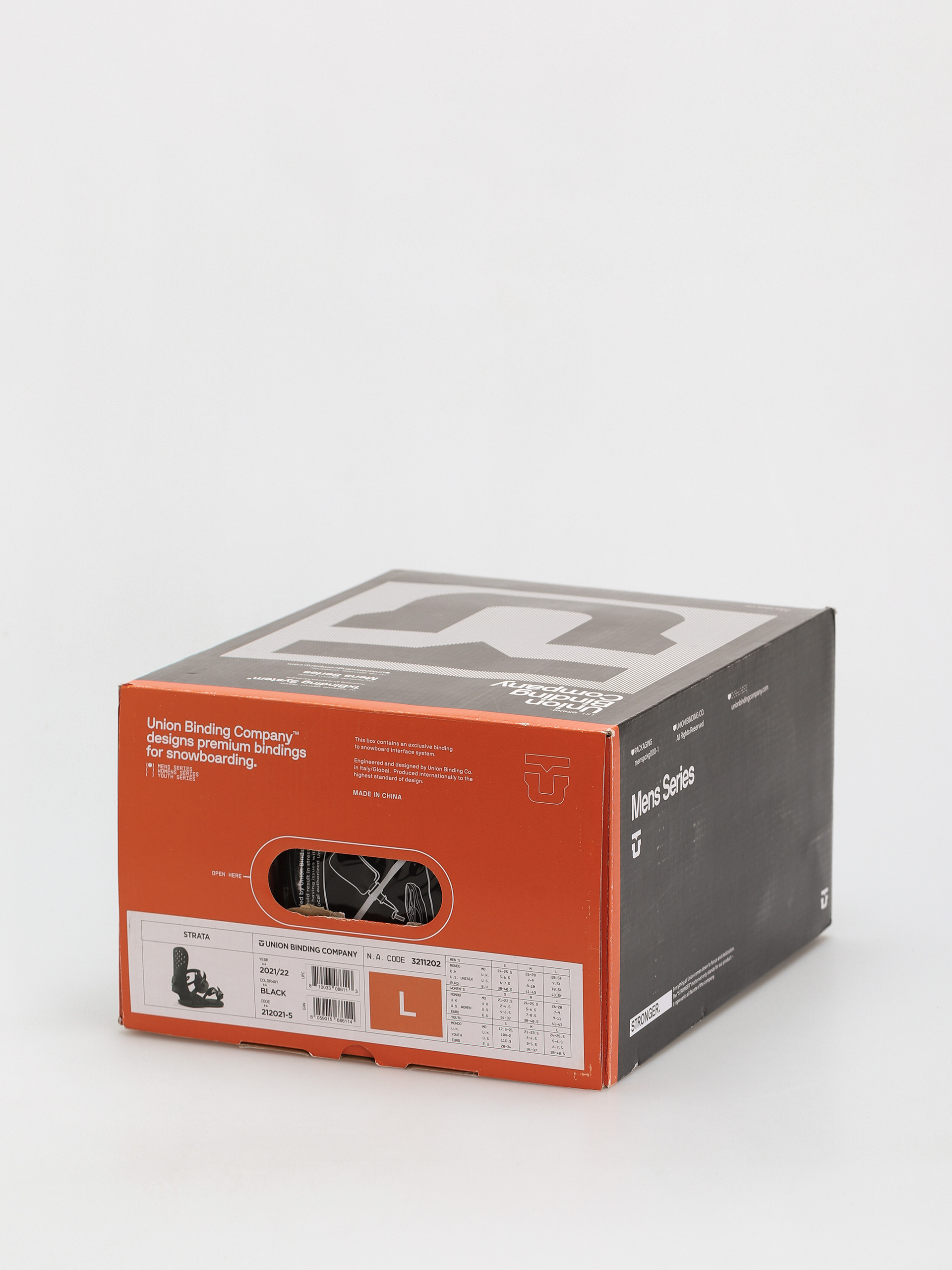 Męskie Wiązania snowboardowe Union Strata (black)