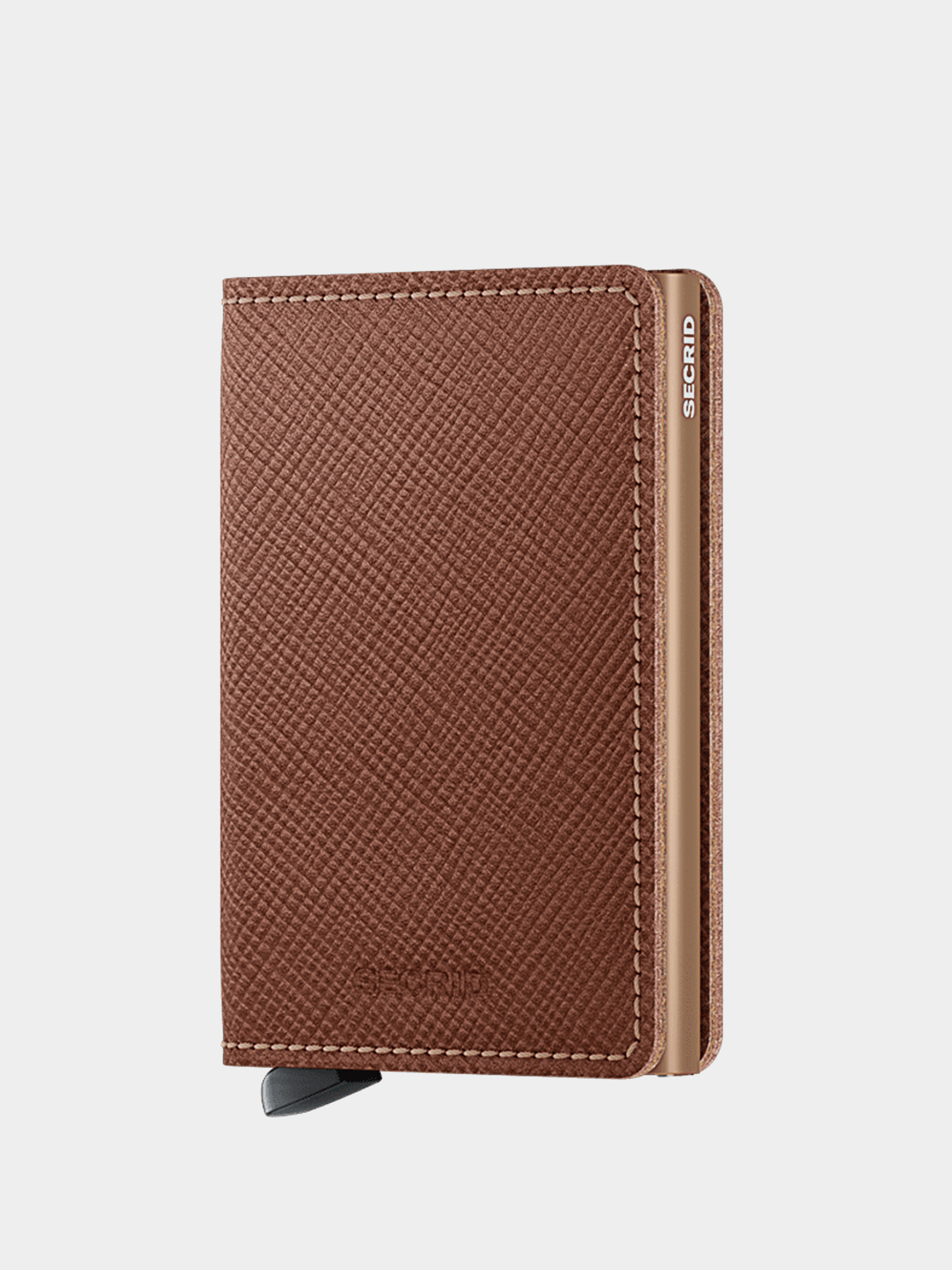 Portfel Secrid Slimwallet (saffiano caramel)
