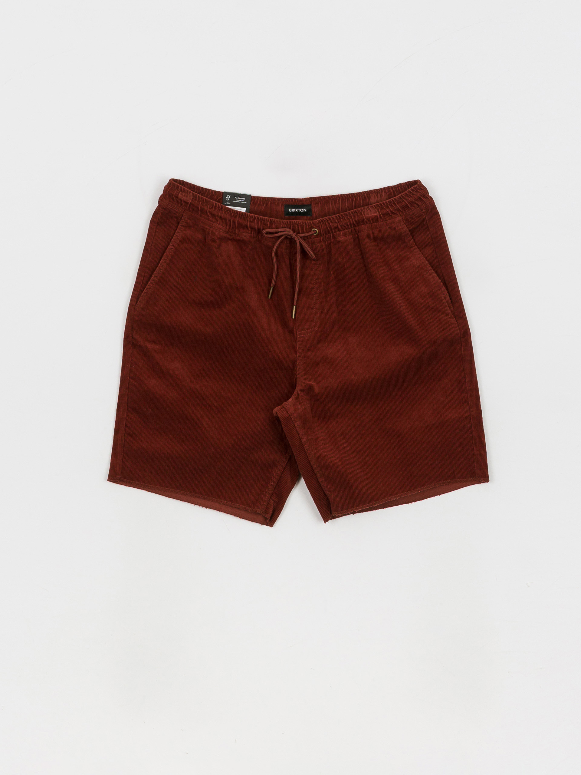 Szorty Brixton Madrid II (dark brick cord)