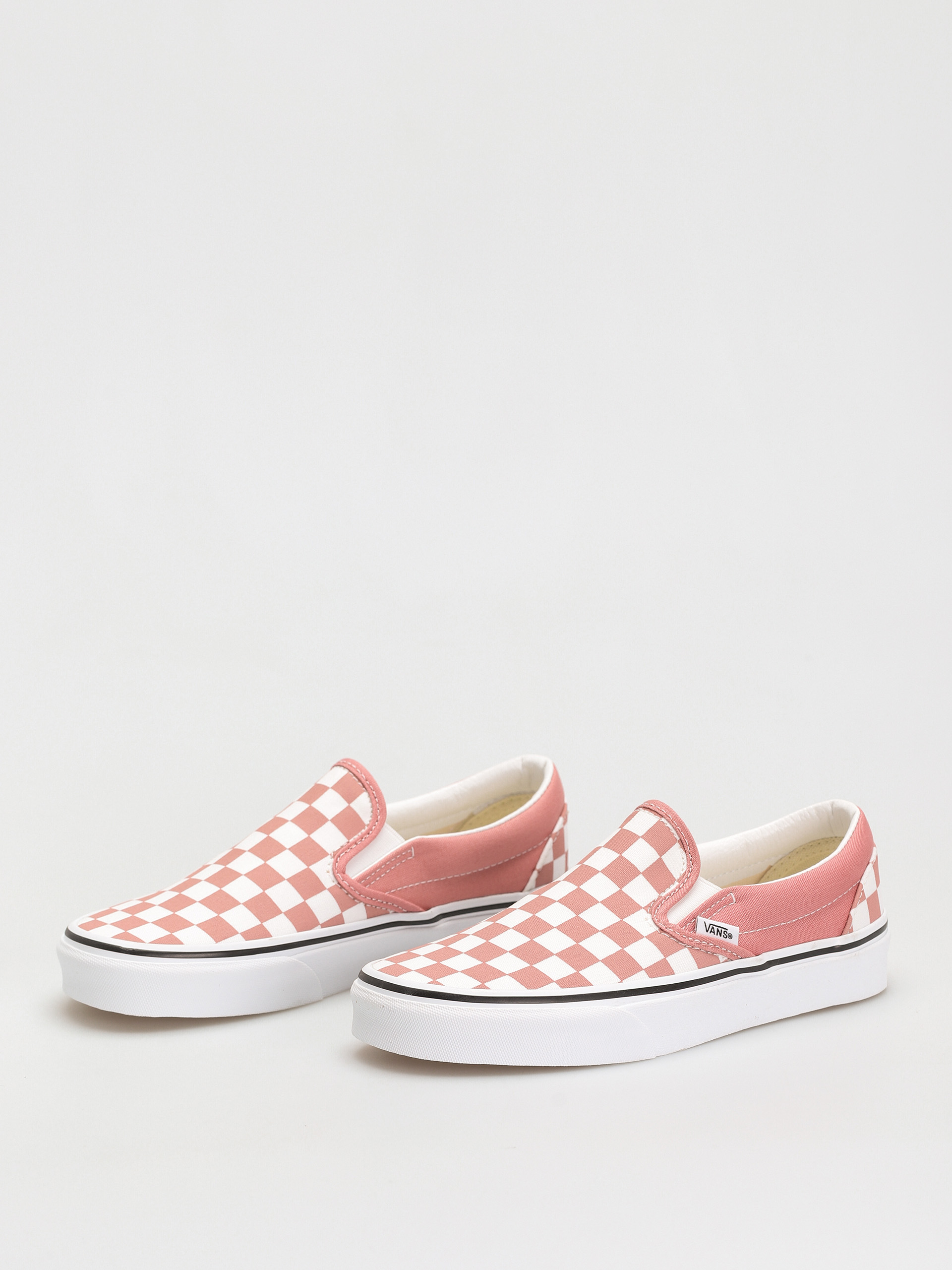 Buty Vans Classic Slip On (checkerboard/rosette/true white)