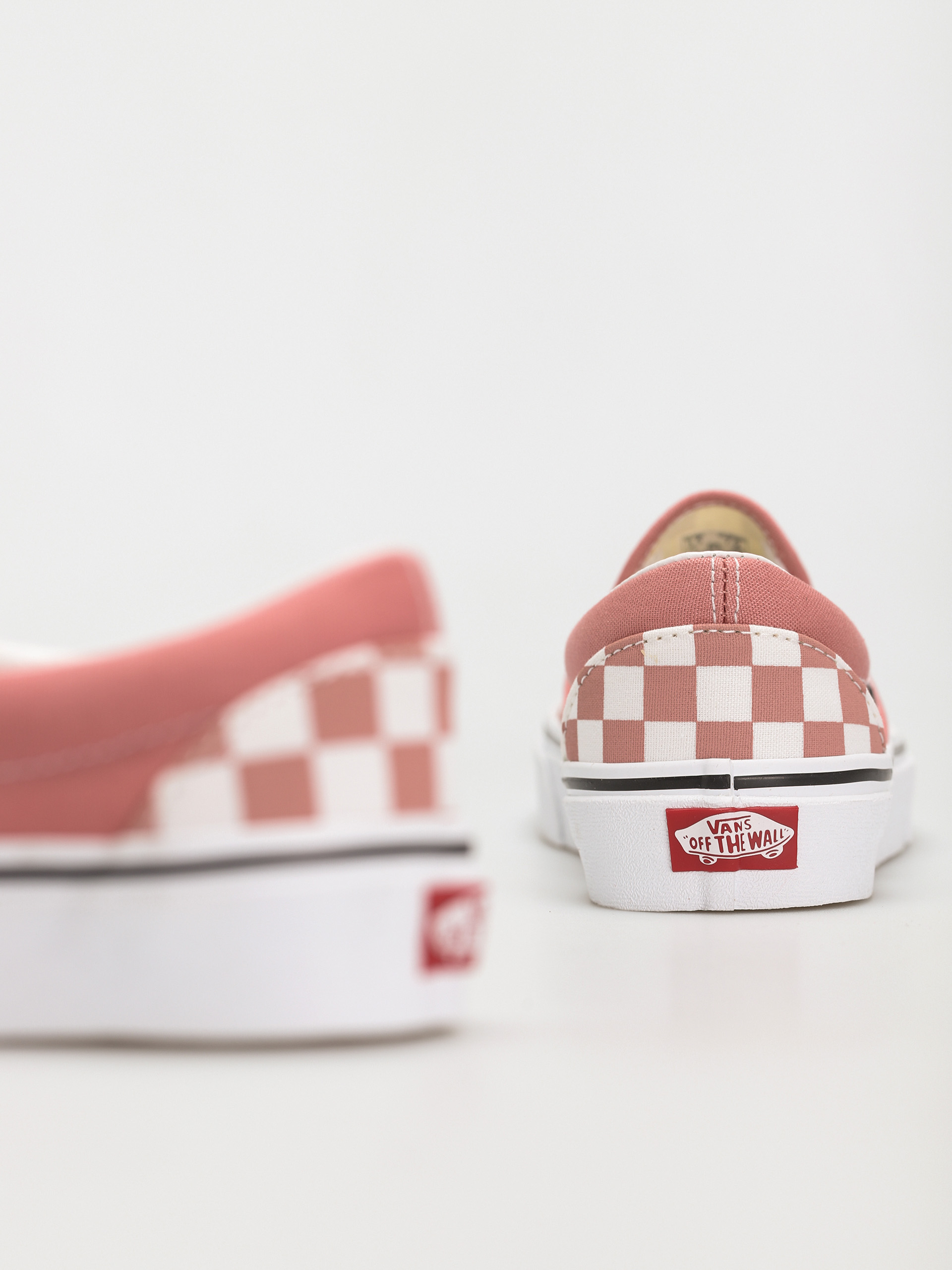 Buty Vans Classic Slip On (checkerboard/rosette/true white)