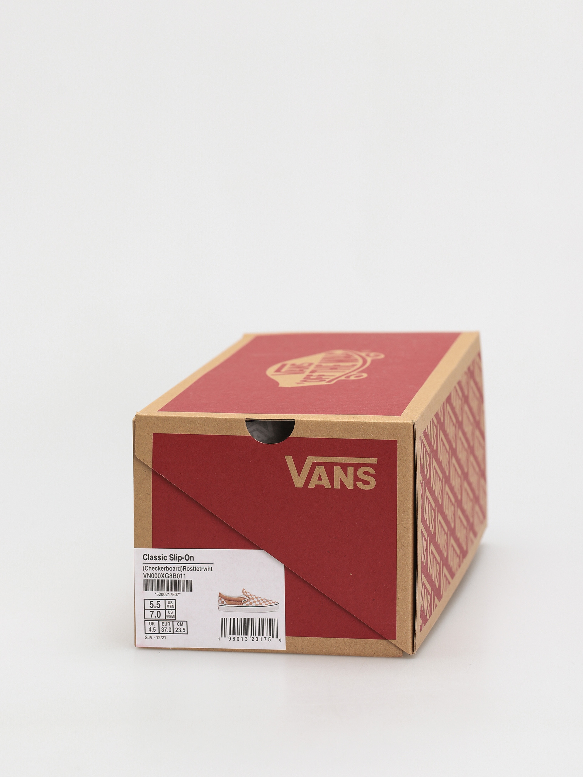 Buty Vans Classic Slip On (checkerboard/rosette/true white)
