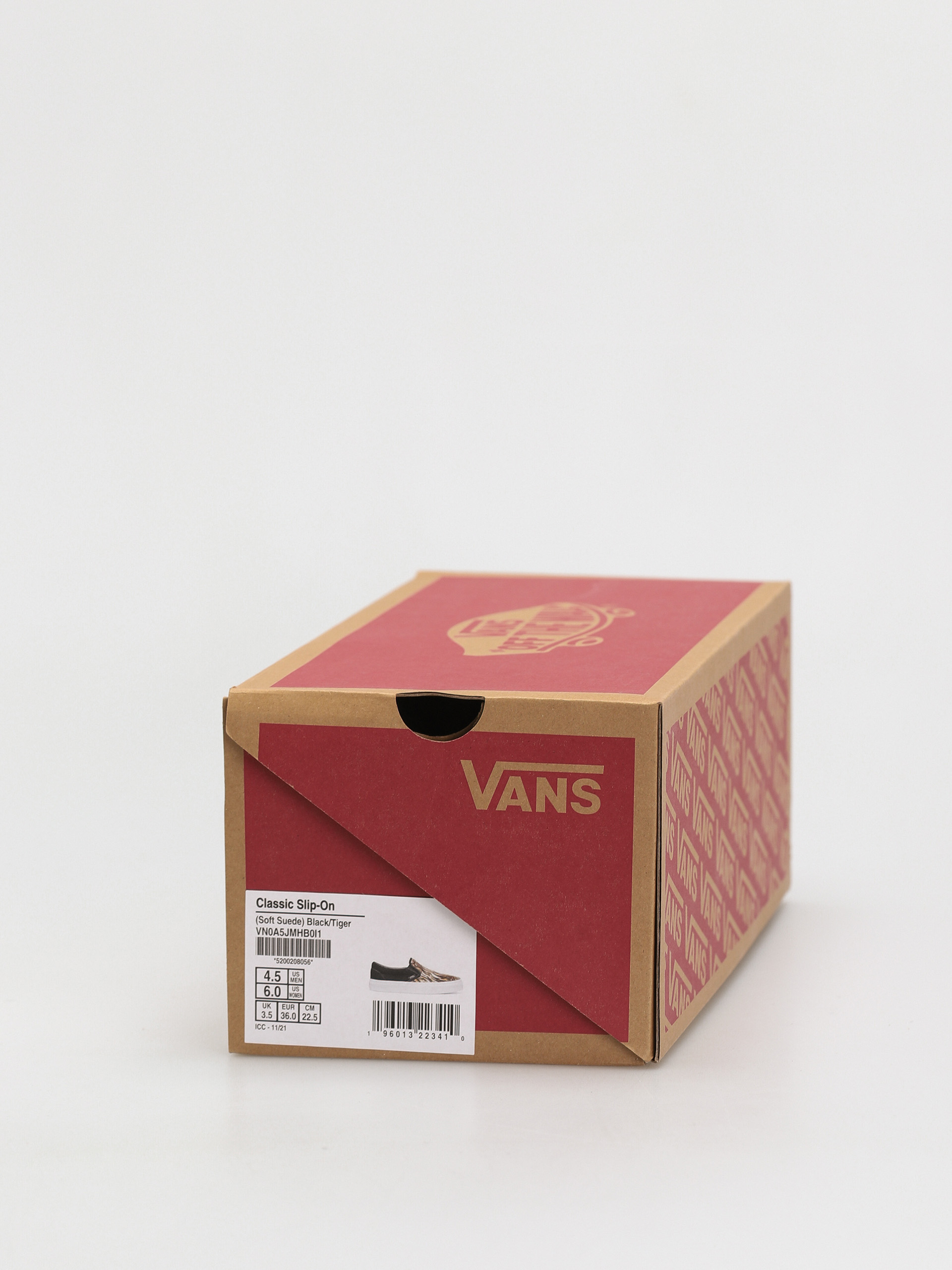 Buty Vans Classic Slip On (soft suede/black/tiger)