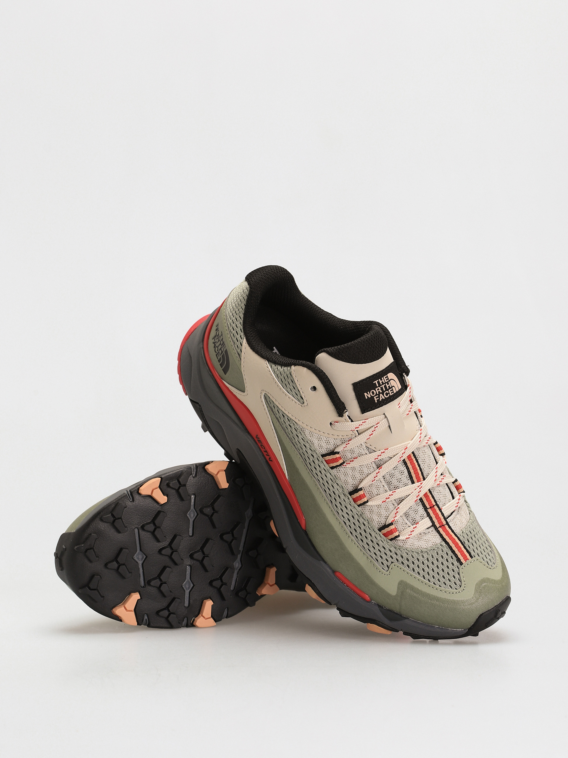 Buty The North Face Vectiv Taraval (tea green/horizon red)