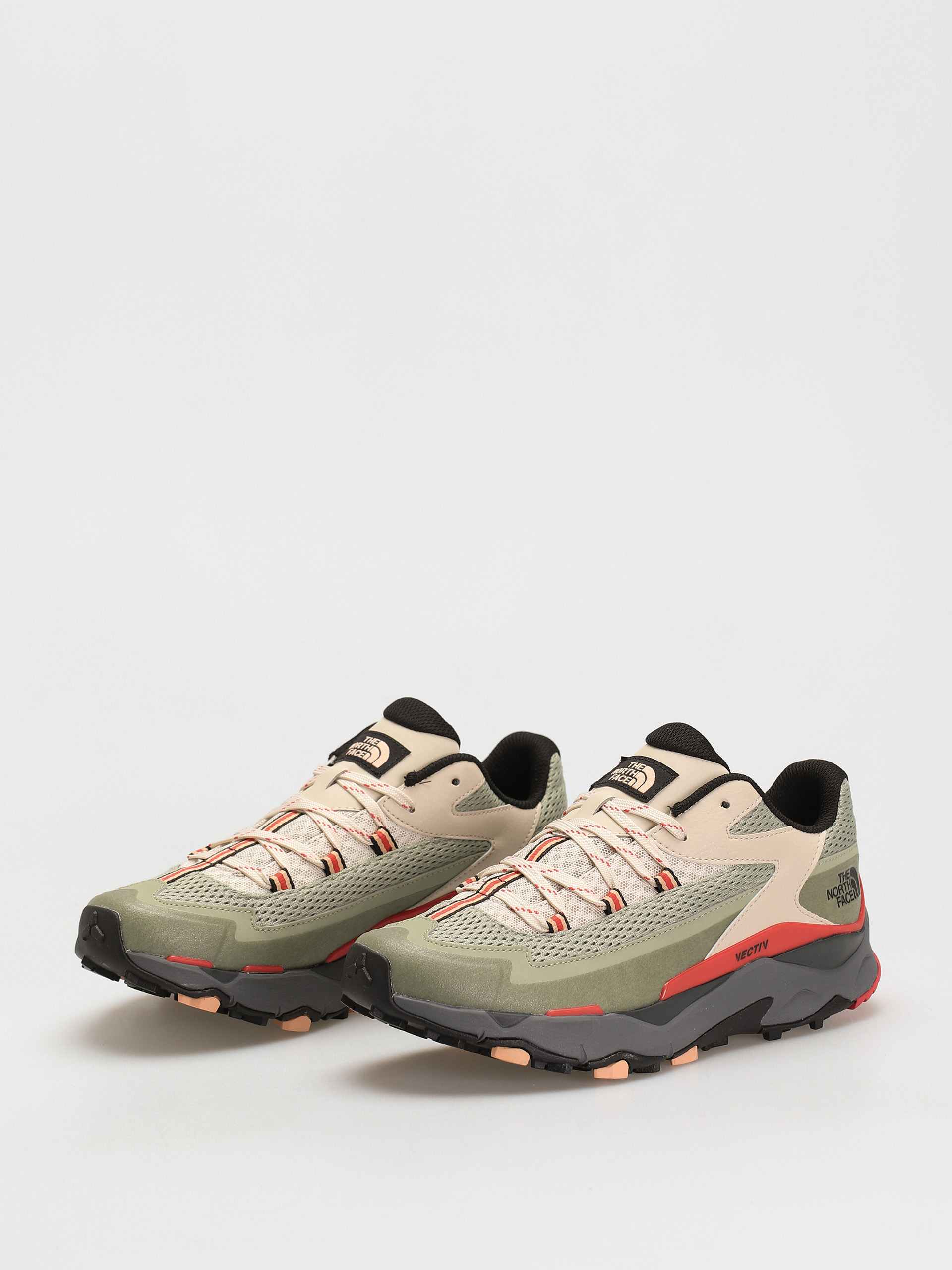 Buty The North Face Vectiv Taraval (tea green/horizon red)