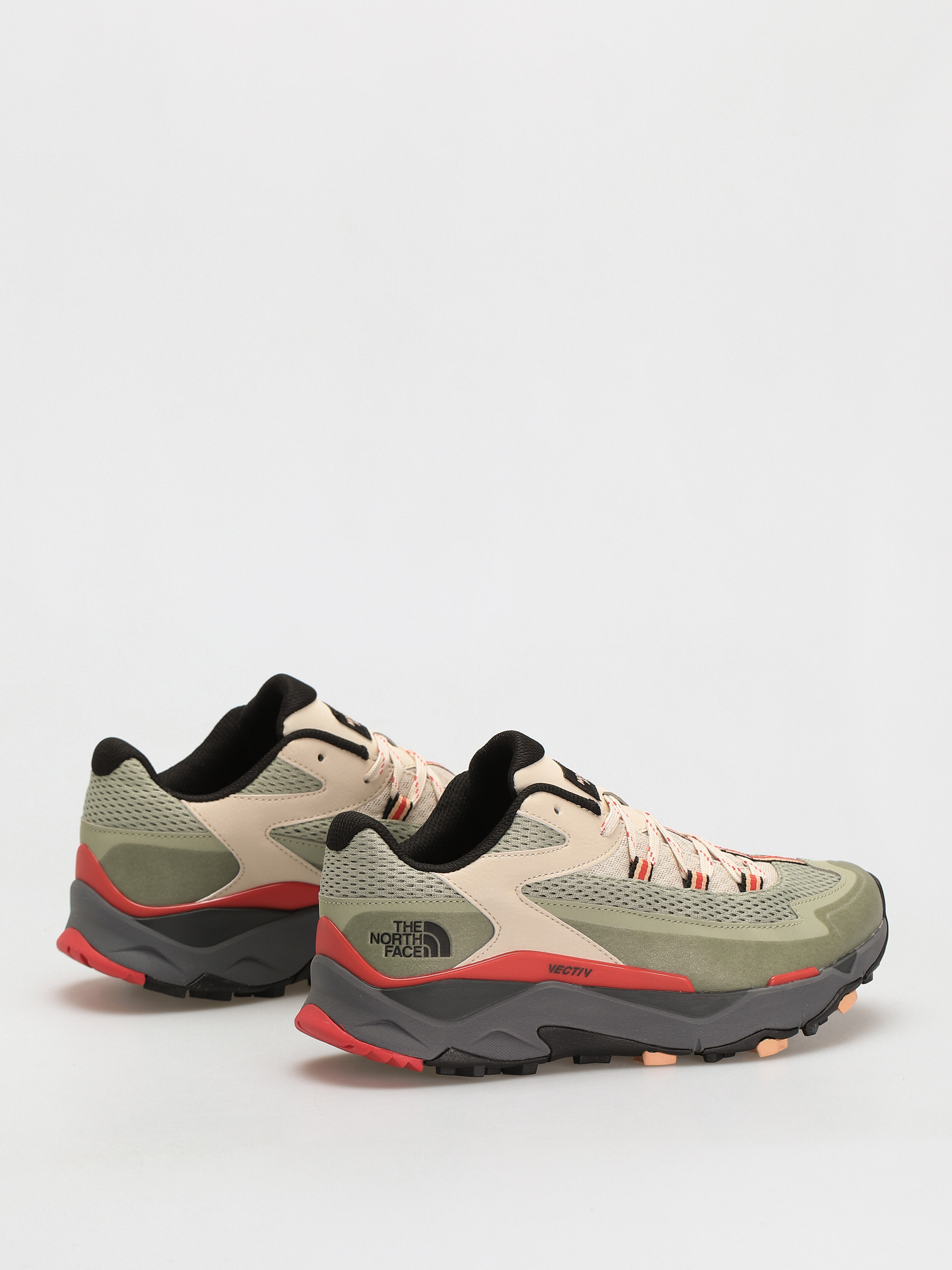 Buty The North Face Vectiv Taraval (tea green/horizon red)