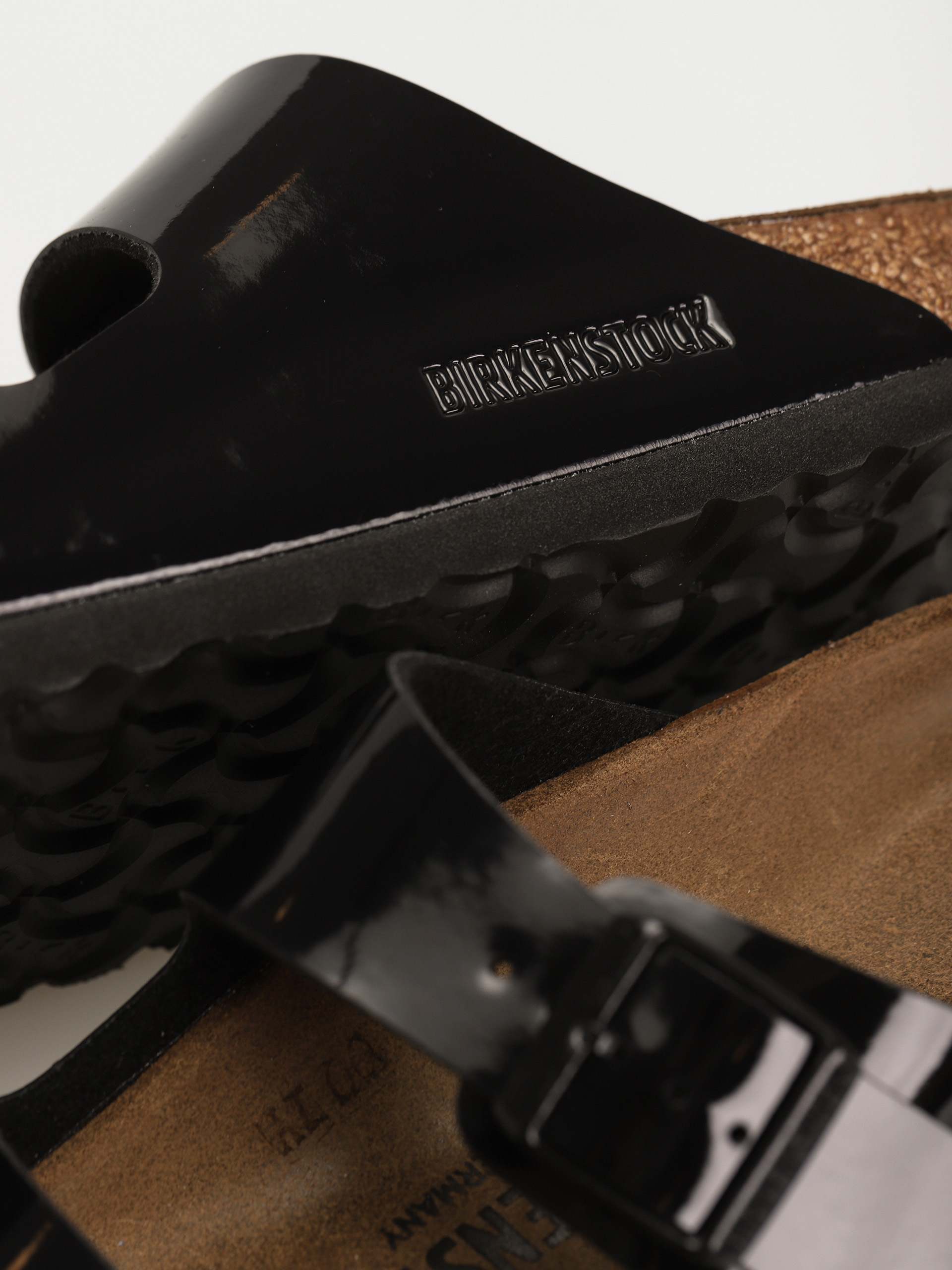 Klapki Birkenstock Arizona Narrow Wmn (patent black)