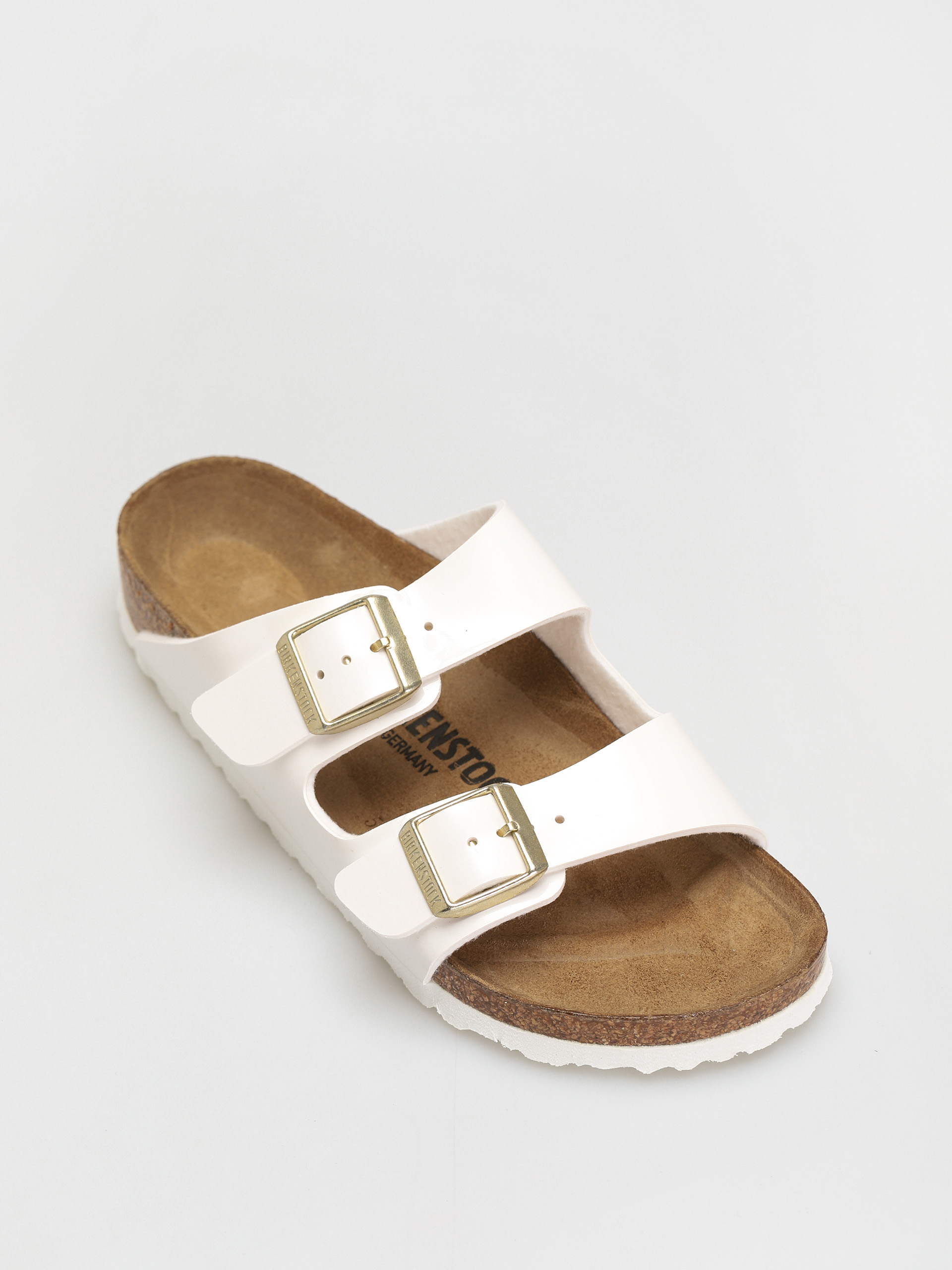 Klapki Birkenstock Arizona Narrow Wmn (patent white)