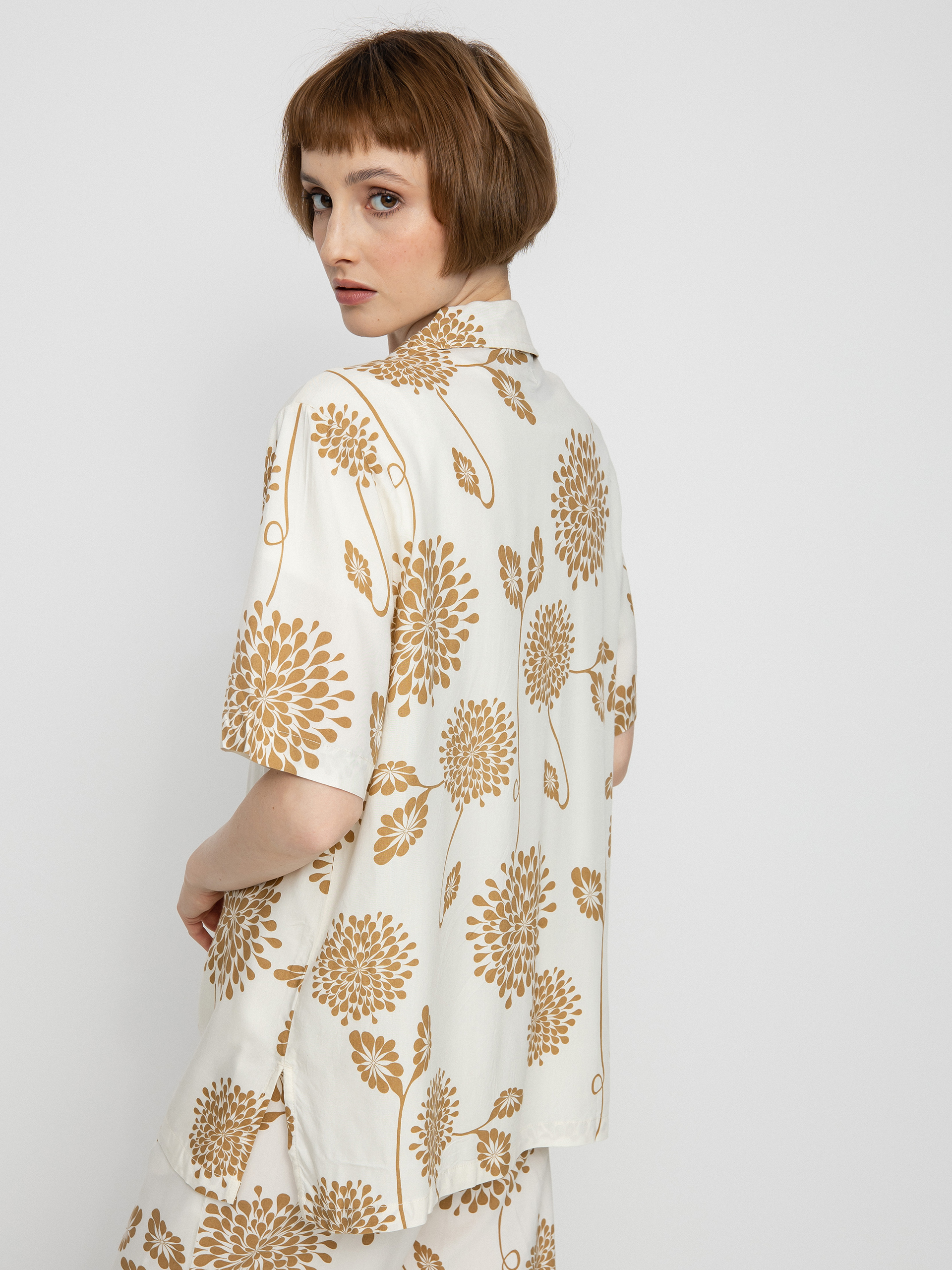 Koszula Brixton Bunker Garden Floral Bf Wmn (dove)