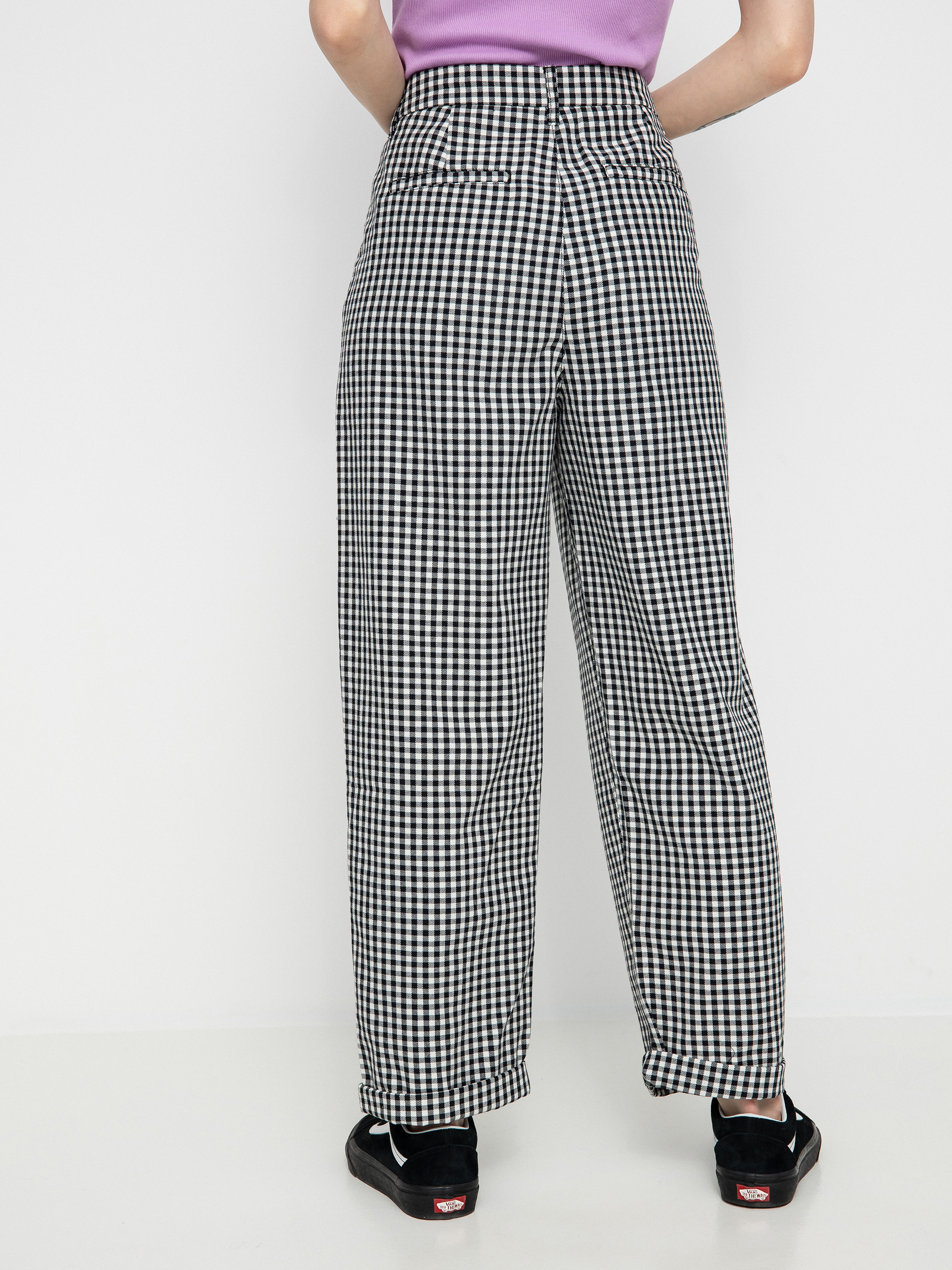 Spodnie Brixton Victory Trouser Wmn (black gingham)