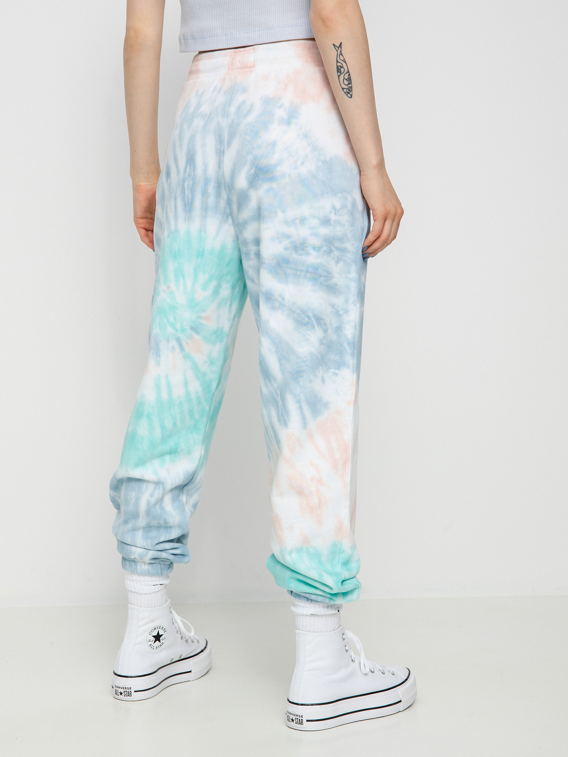 Spodnie DC Dazed Wmn (gossamer pink tie dye)