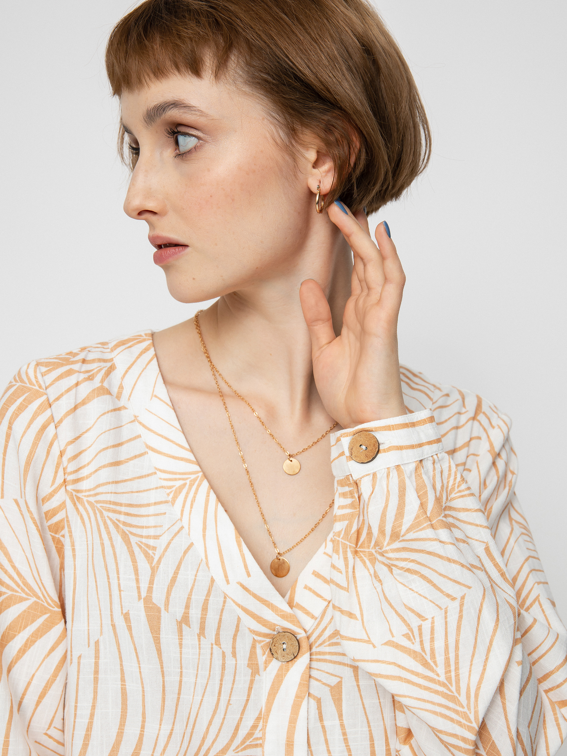 Sukienka Roxy Wishing Girl Wmn (toast palm tree dreams)