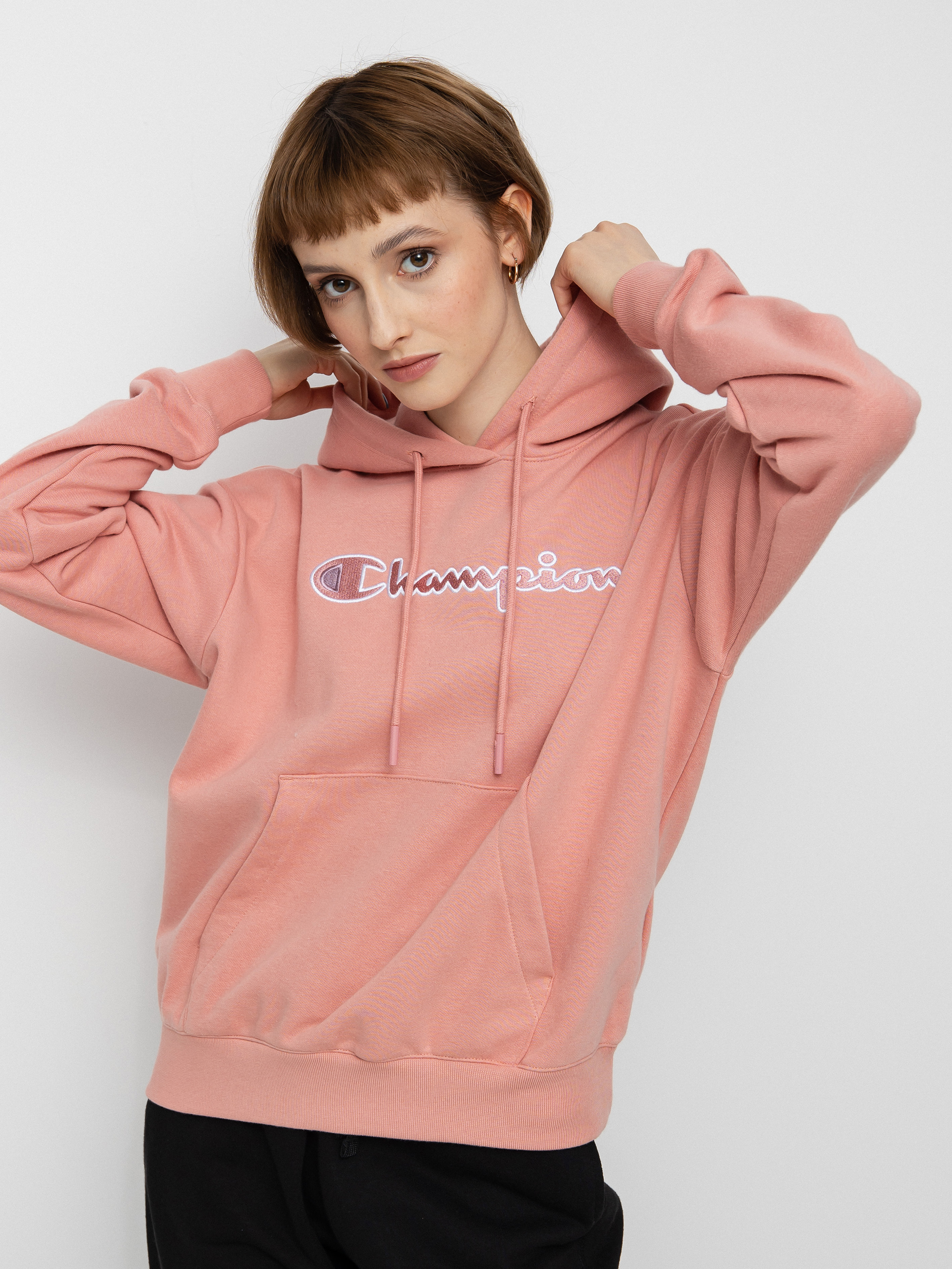Bluza z kapturem Champion Hooded Sweatshirt 114919 HD Wmn (rtt)