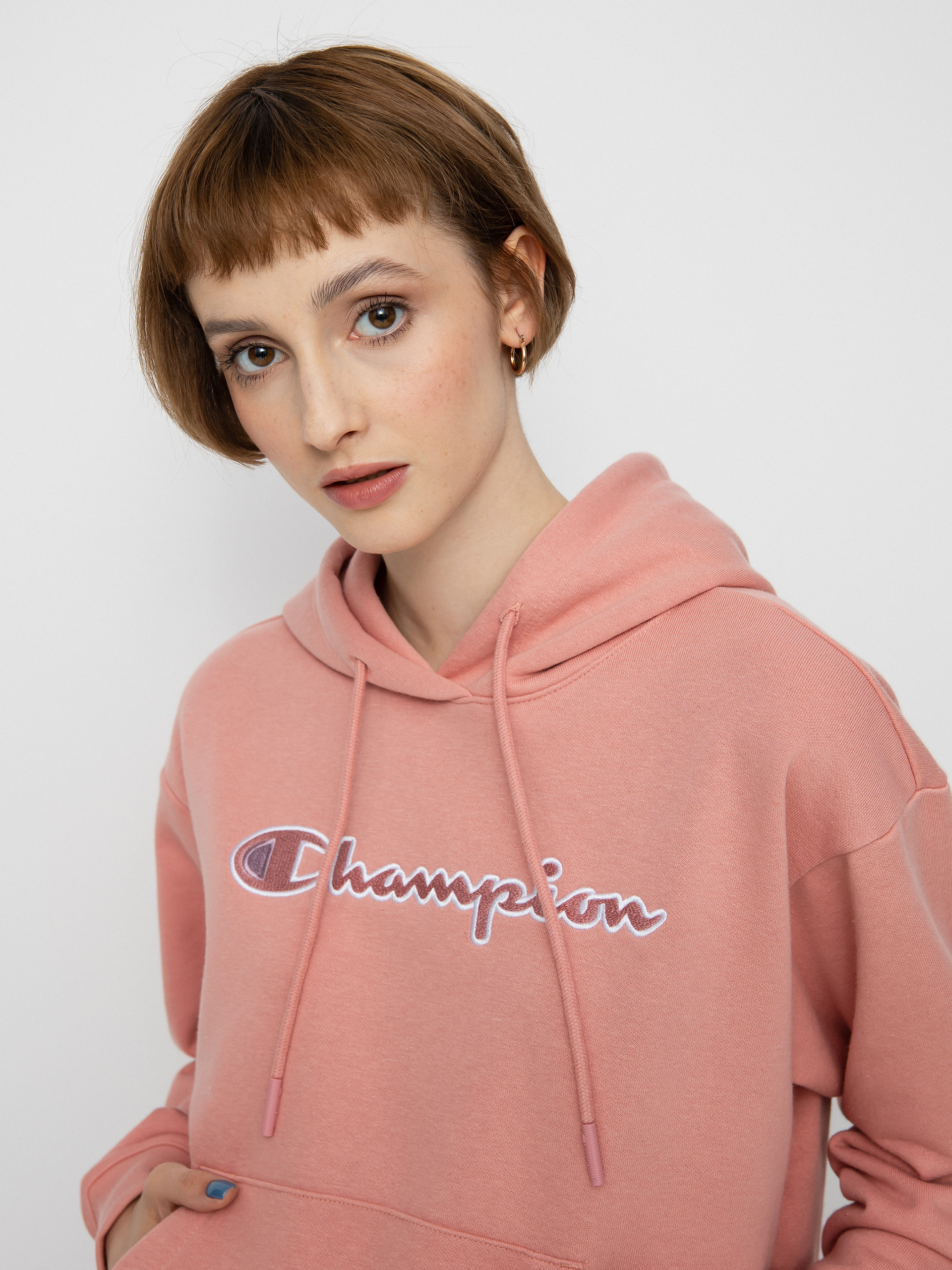 Bluza z kapturem Champion Hooded Sweatshirt 114919 HD Wmn (rtt)