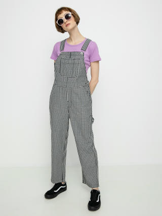 Spodnie Brixton Christina Crop Overall Wmn (black gingham)